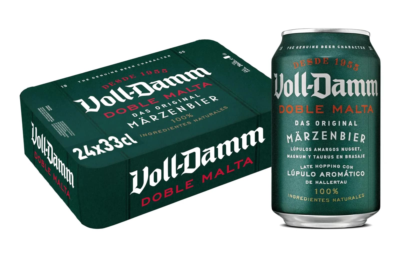 Cerveza Voll-Damm Doble Malta 24x 33cl