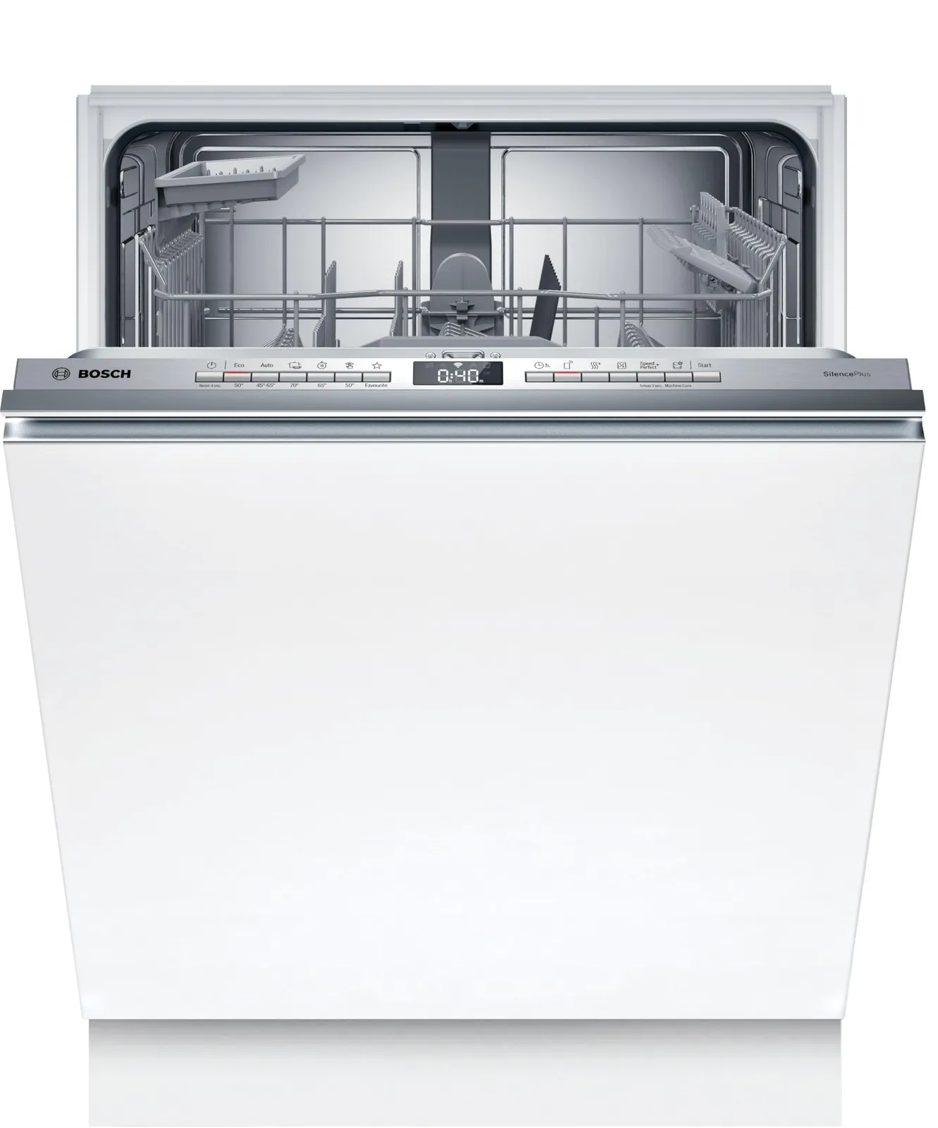 Lavavajillas Integrable Bosch Serie 4 60cm 14 servicios 3ª bandeja EcoSilence Blanco SMI4ECS28E