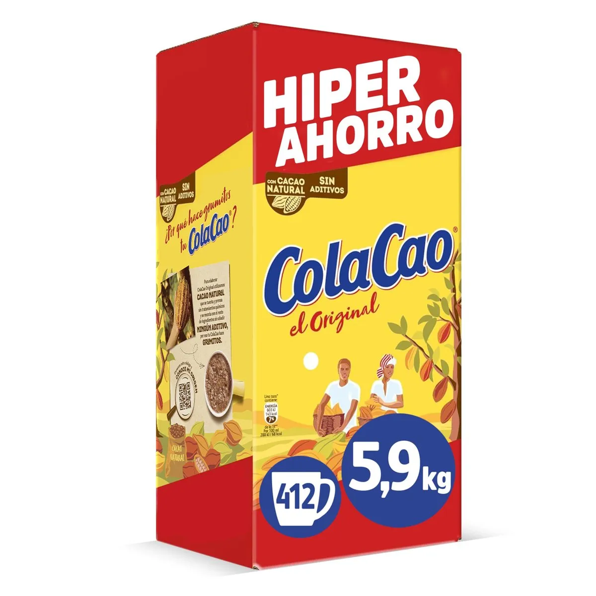 ColaCao Cacao Soluble Natural 5,9 kg