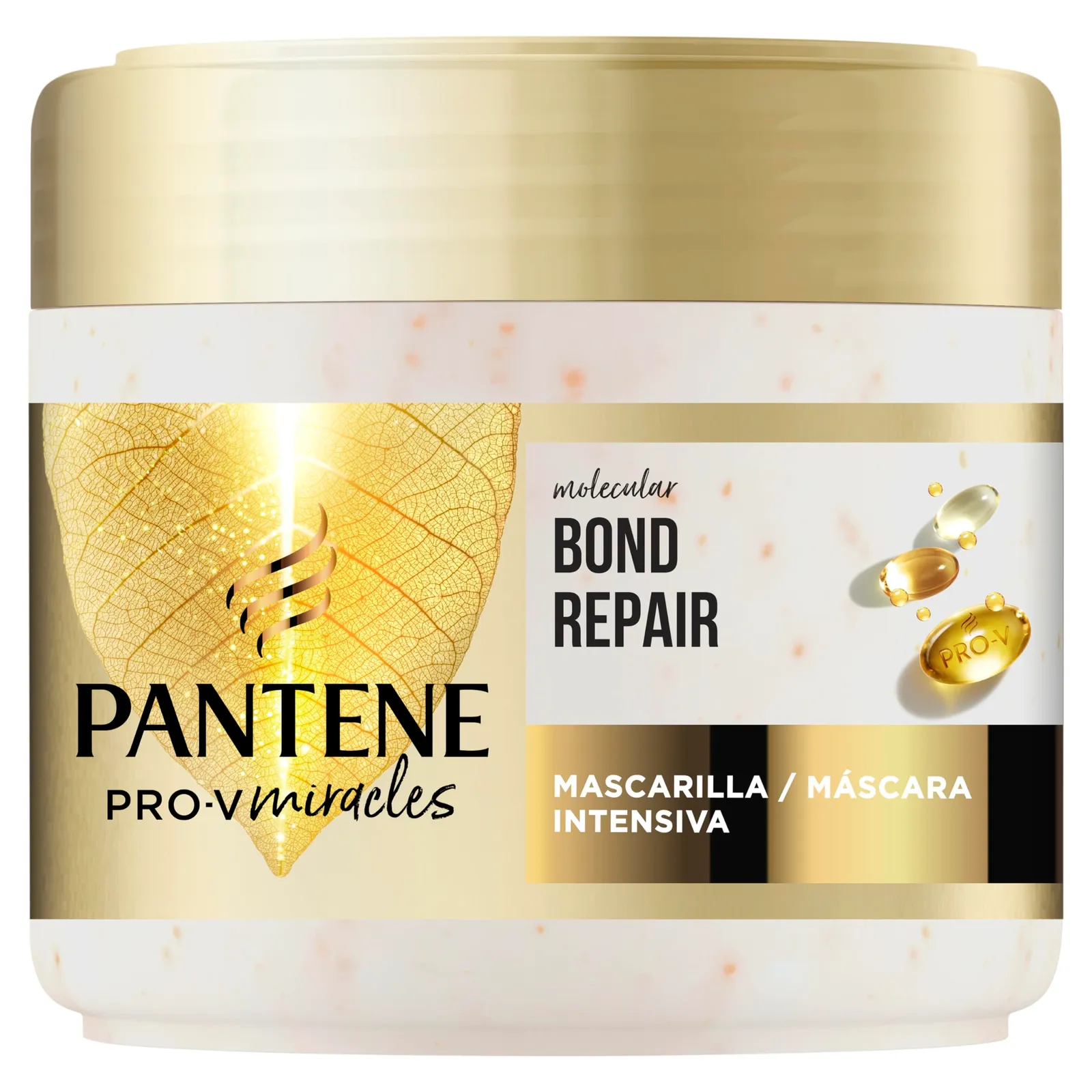 Pack 2x Pantene Molecular Bond Repair Mascarilla Capilar 300ml