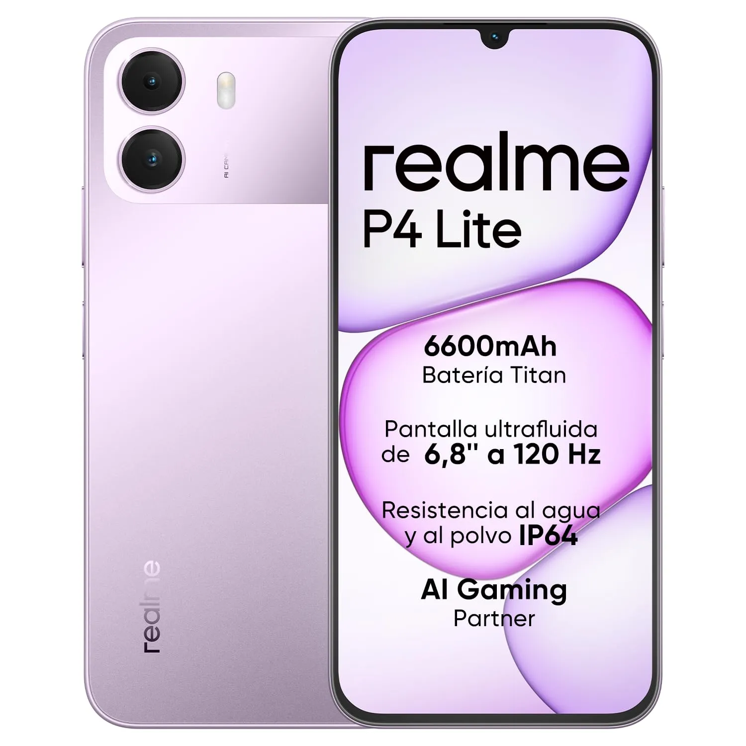 Realme P4 Lite: Smartphone 4GB RAM, 256GB Almacenamiento