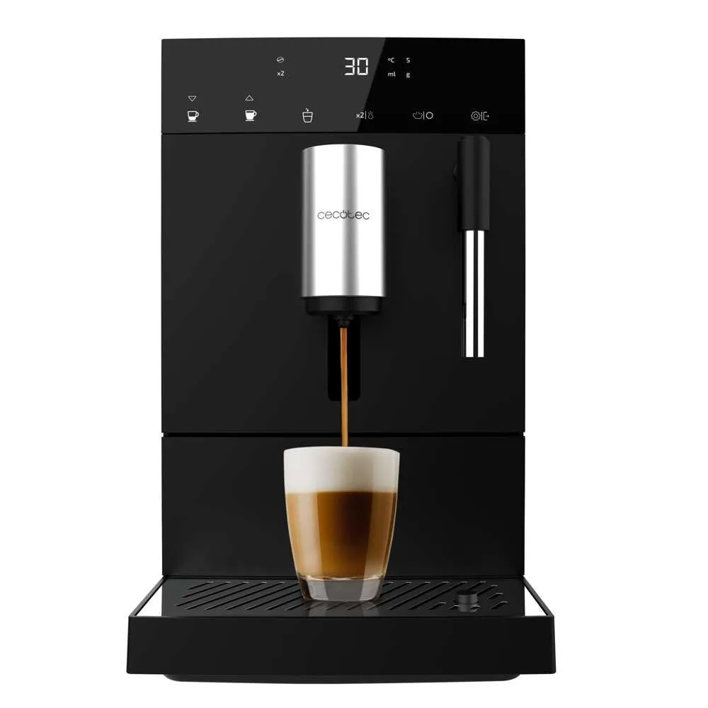 Cafetera Superautomática Cecotec Cremmaet Compact Steam: 19 Bares, 1350W, Oferta