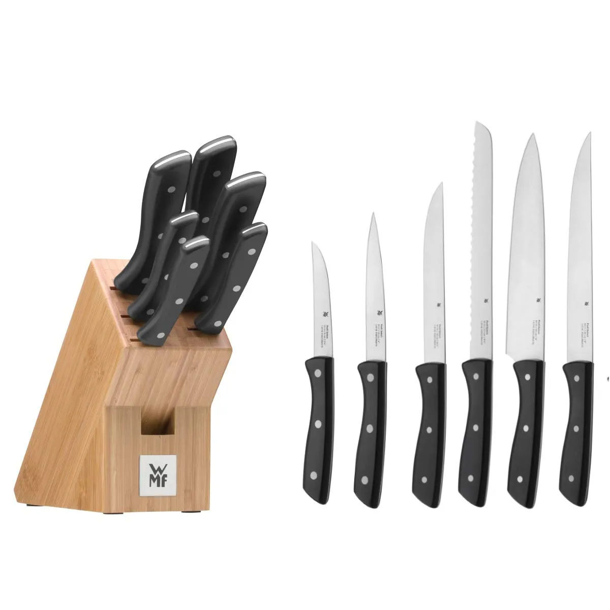 Juego 6 Cuchillos WMF Profi Select con Soporte