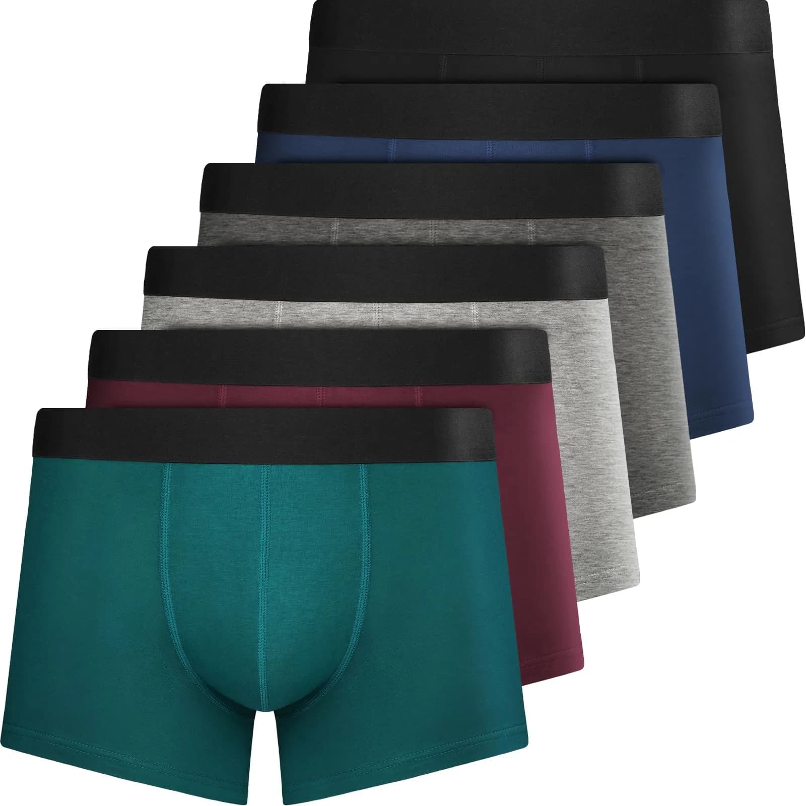 Pack 6 Calzoncillos Algodón Colores Surtidos