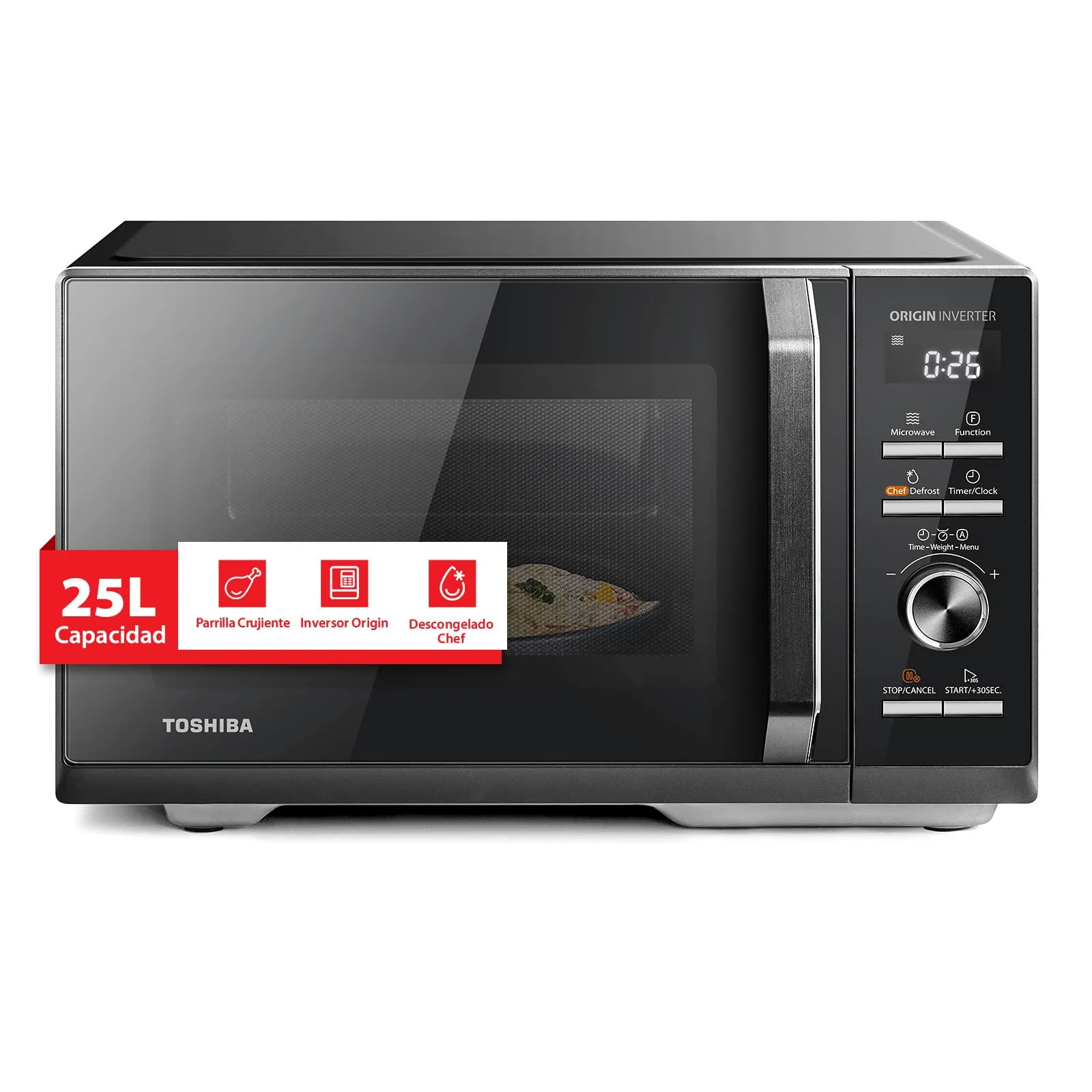 Microondas Toshiba MW3-AG25PFI Grill 25L
