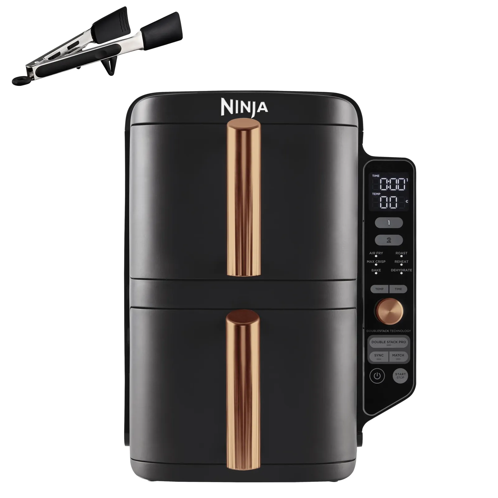 Freidora de Aire Ninja Double Stack XL 9,5L con Accesorios