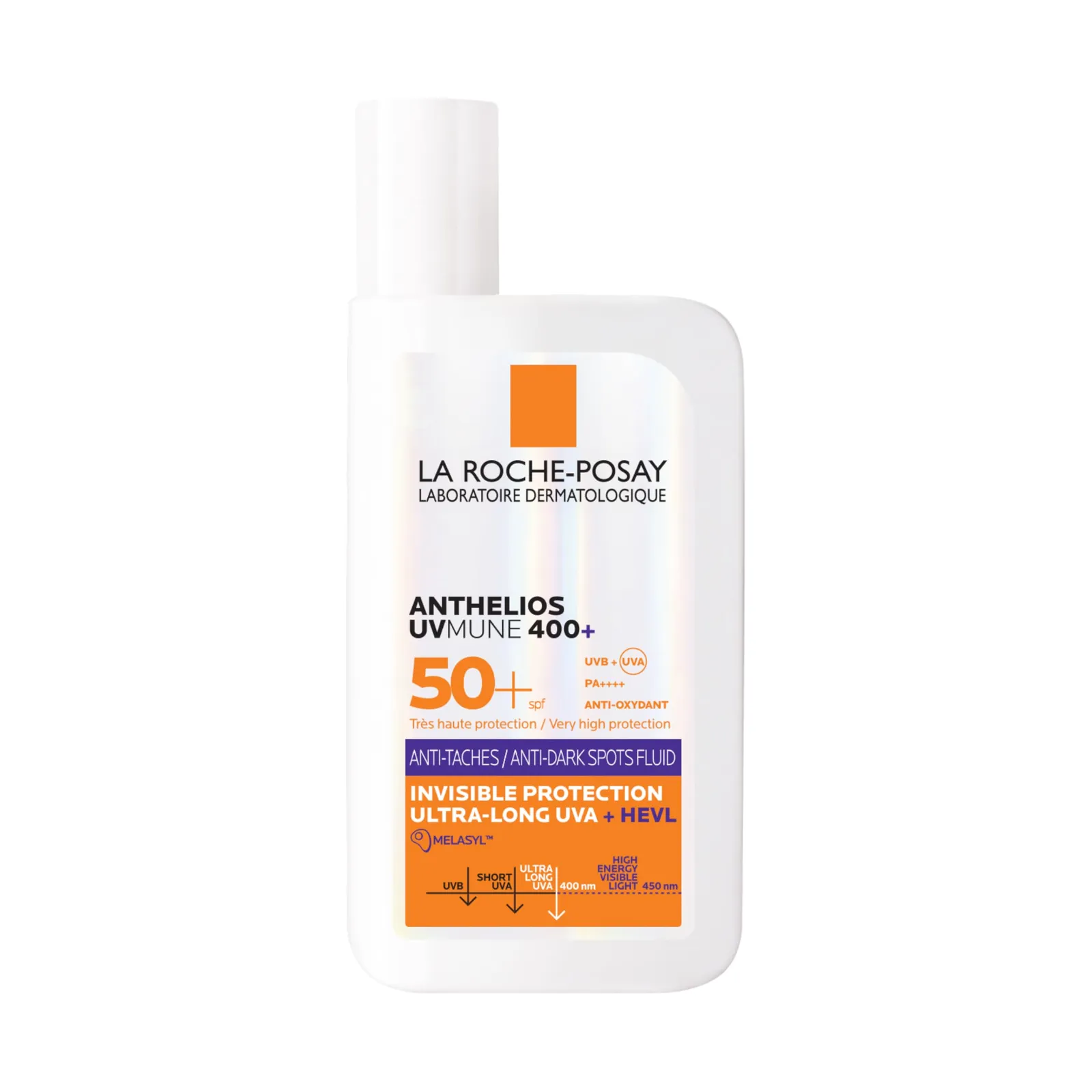 La Roche-Posay Anthelios UV-MUNE 400 Fluido Invisible Anti-Manchas SPF 50+ 50 ml