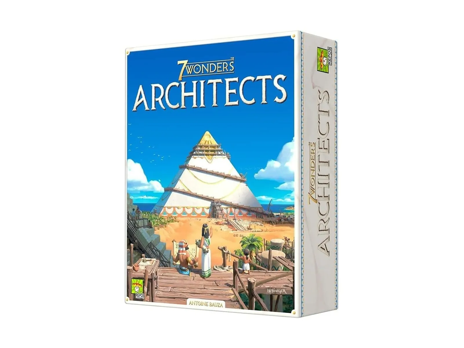 Asmodee 7 Wonders Architects: Juego de Mesa Estratégico para 2-7 Jugadores (8+ Años)