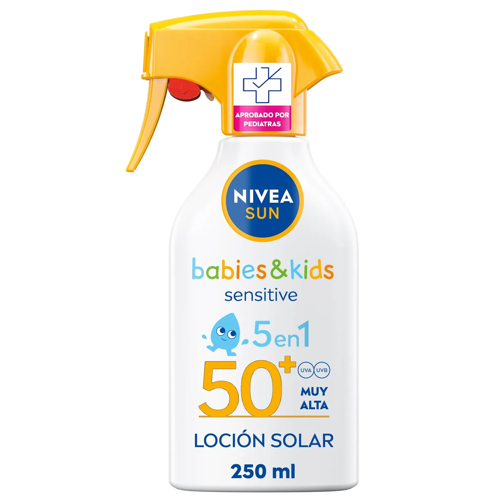 Pack 3x Nivea Sun Babies Kids Spray Protector Solar FP50+ 250ml