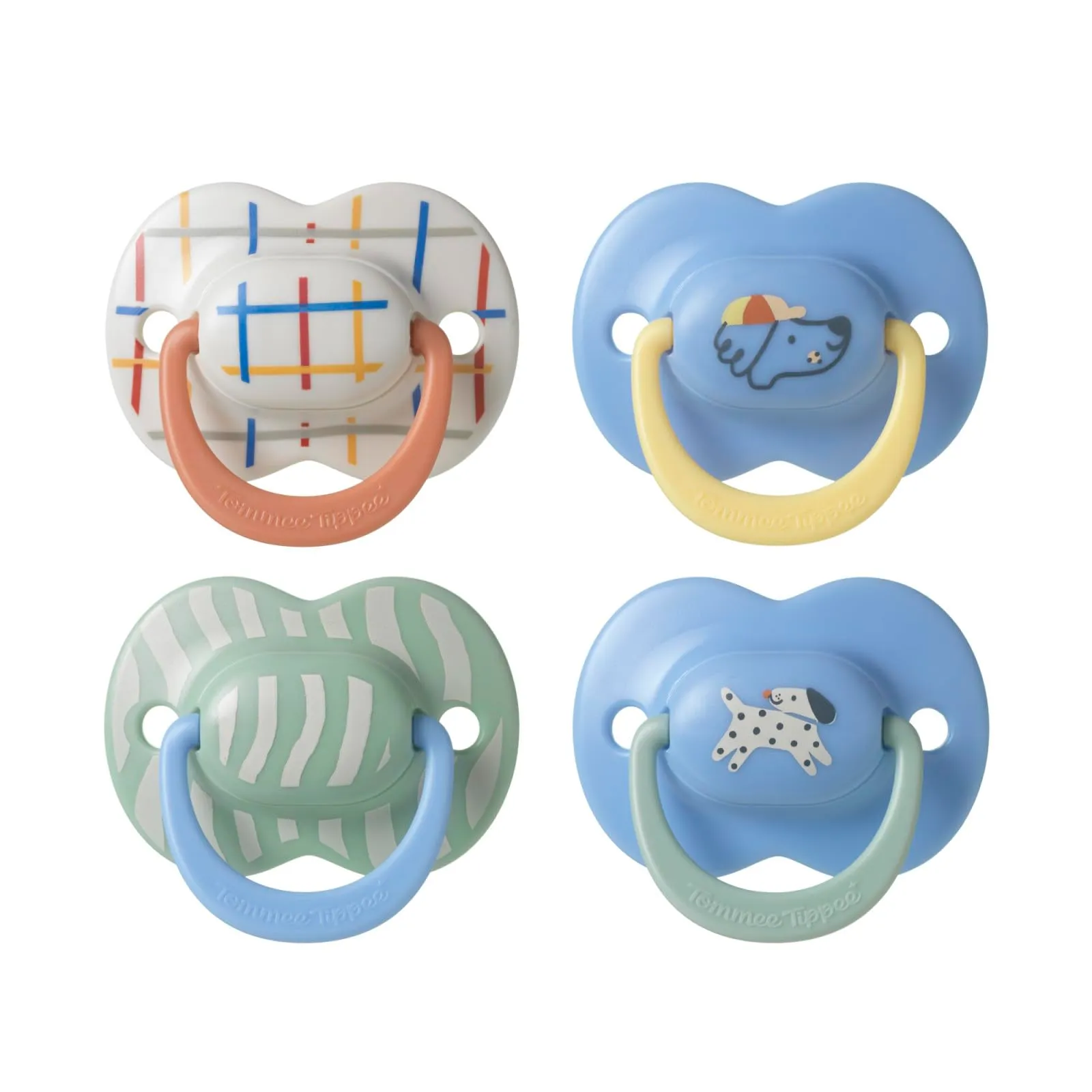 Pack 4 Chupetes Tommee Tippee Ultimate Fit 6-18 meses Silicona BPA Free