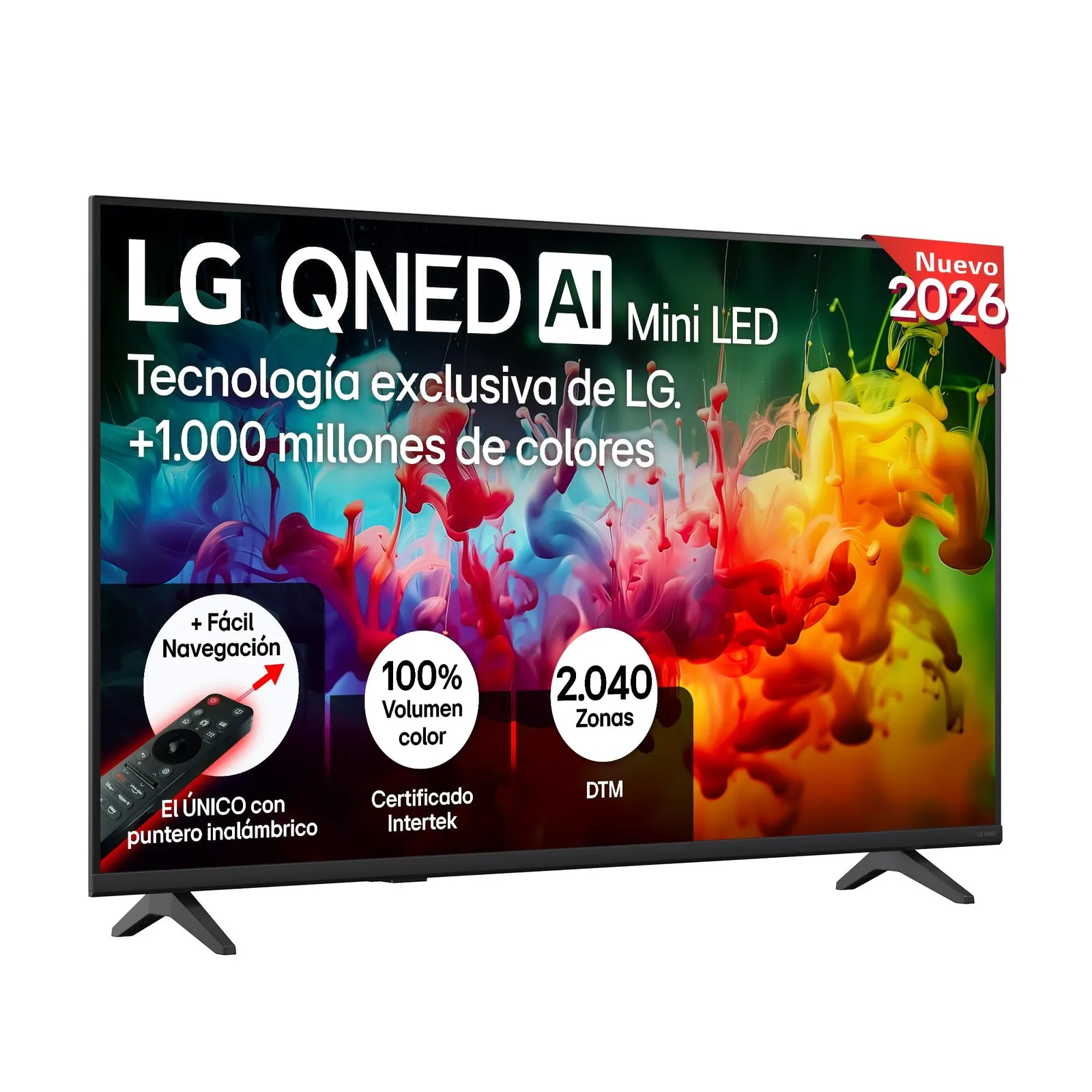 LG 43QNED70B6C: Smart TV 43" QNED MiniLED 4K 120Hz HDR10