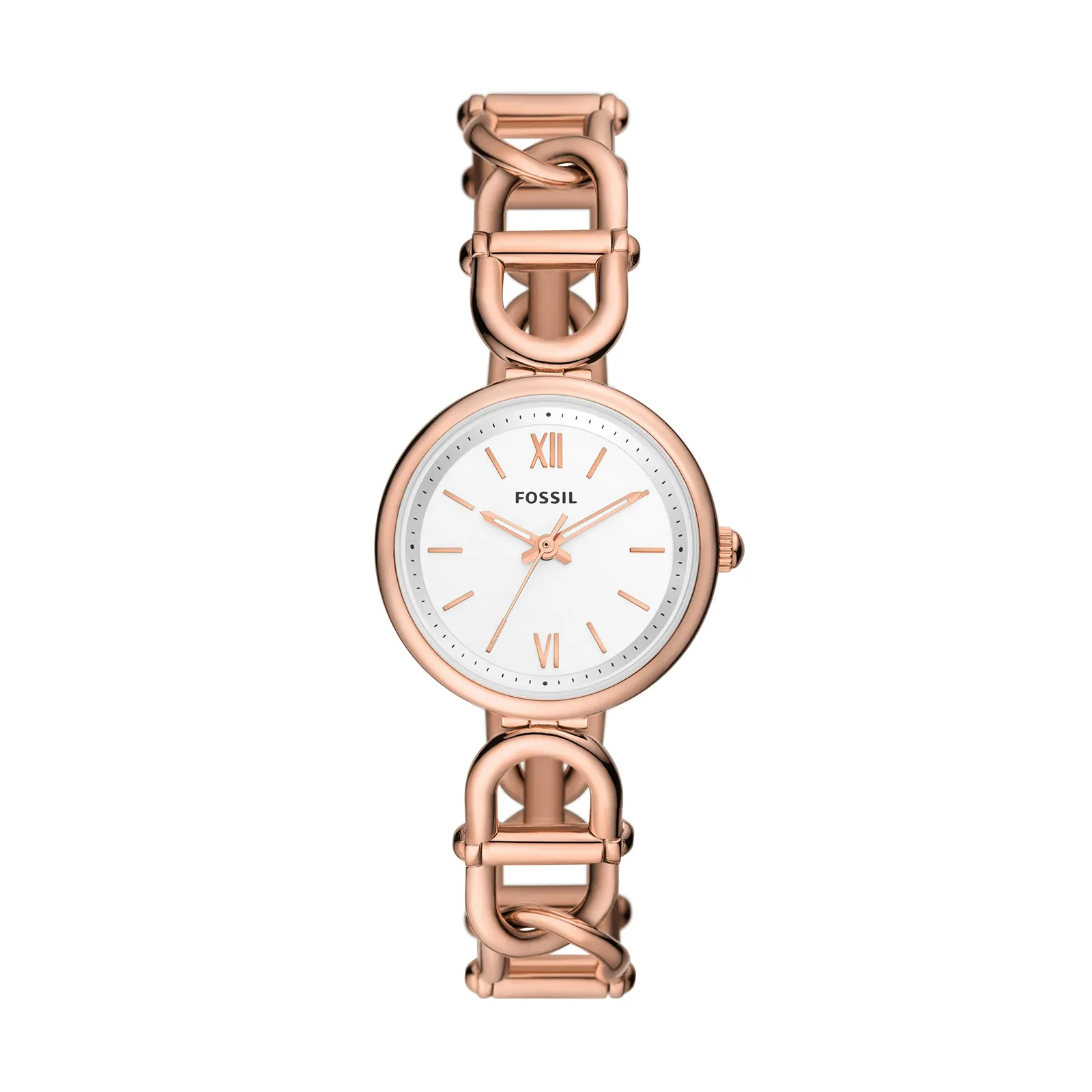 Reloj Fossil Carlie Mujer 30mm - Acero Inoxidable Oro Rosa