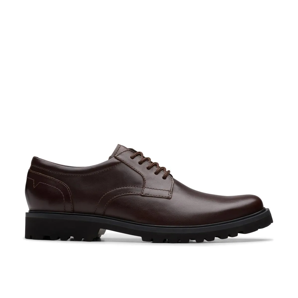 Zapatos Clarks Berwick Lace Marrón Cuero