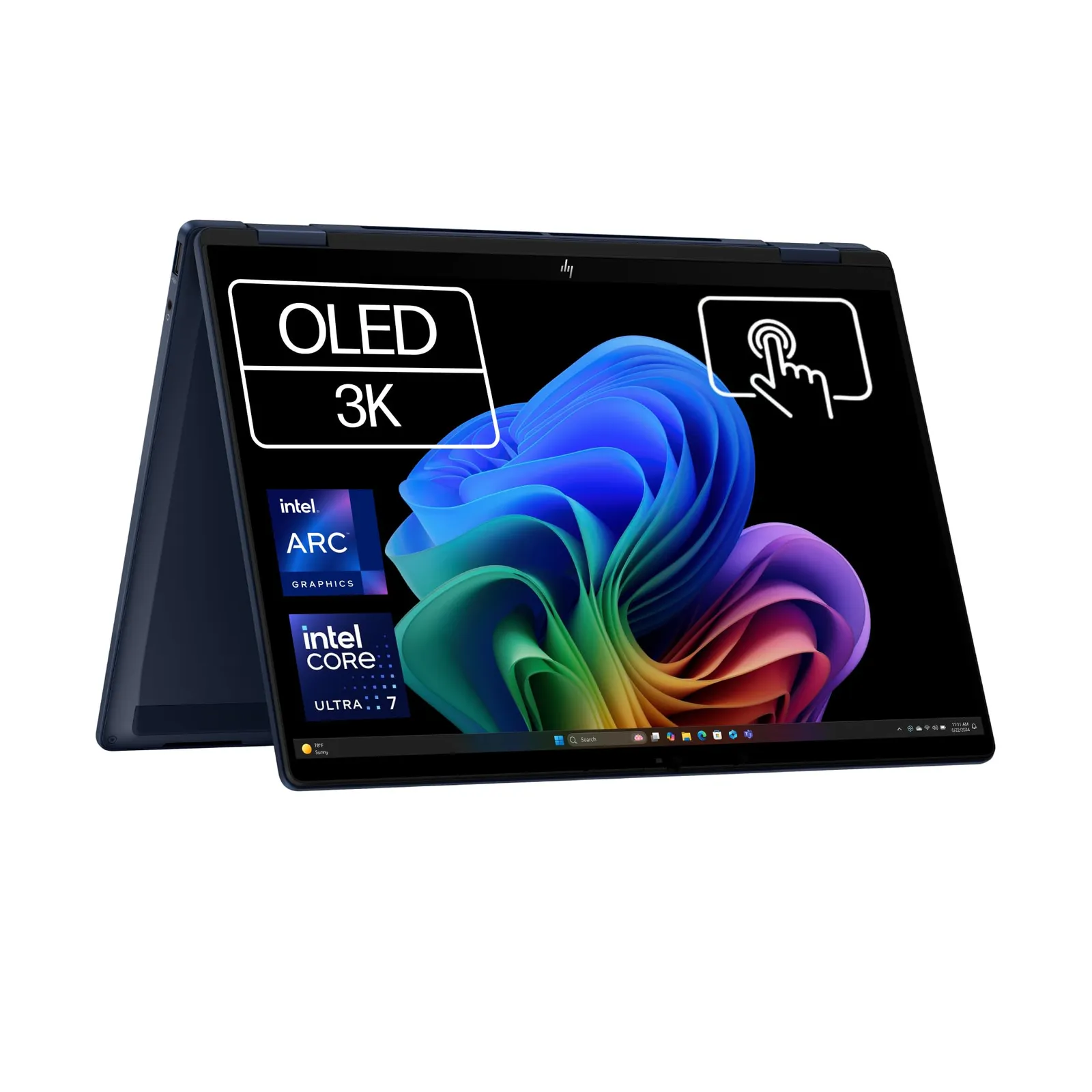HP OmniBook X Flip: Portátil Convertible con Intel Core Ultra 7 y Pantalla OLED 3K