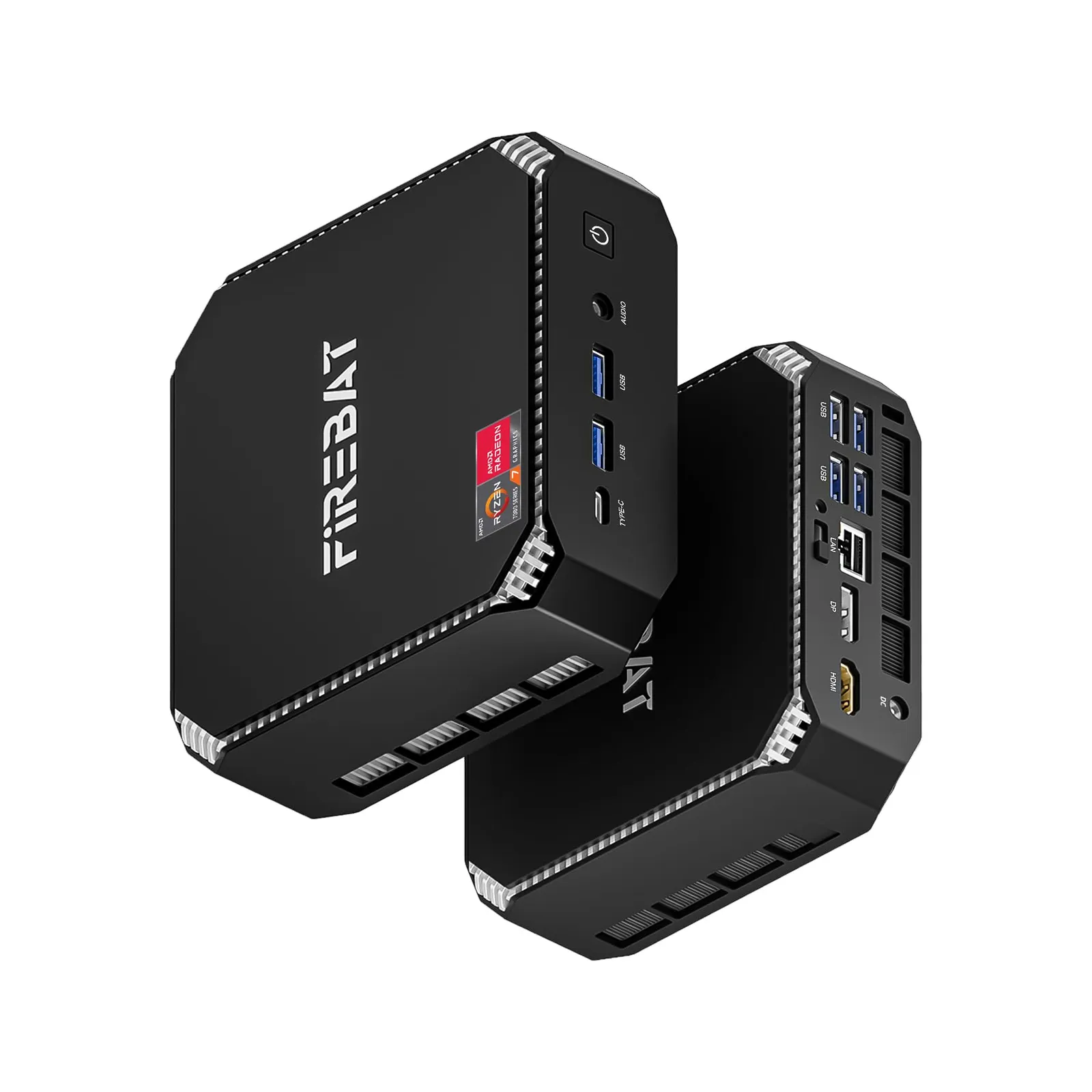 Mini PC Firebat A6 con Ryzen 7 7735HS, 16GB RAM y 512GB SSD