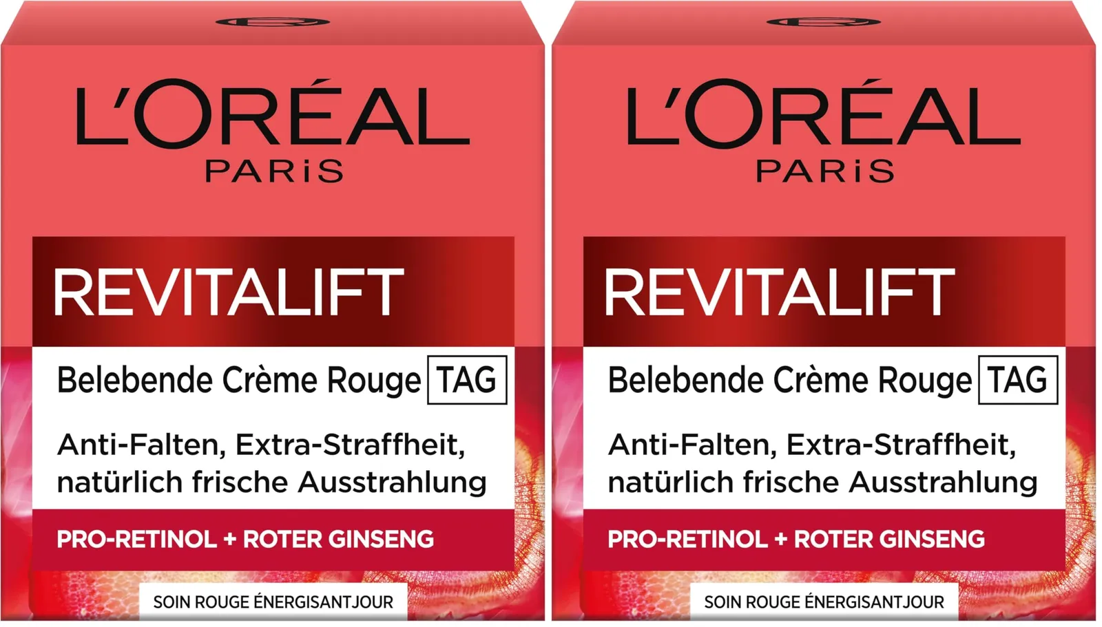 Pack 2x L'Oréal Revitalift Crema Facial Antiarrugas 50ml