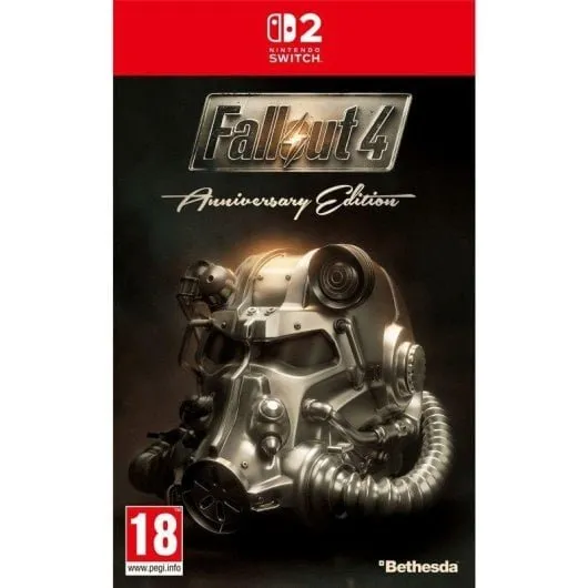 Fallout 4 Anniversary Edition Nintendo Switch 2: RPG Mundo Abierto con 6 Expansiones y +150 Objetos Creación