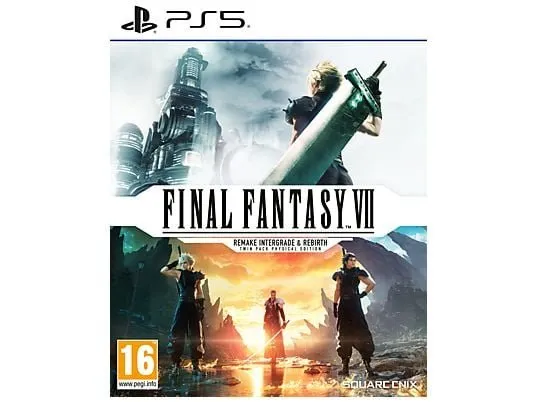 Pack Doble Físico Final Fantasy VII Remake Intergrade + Rebirth