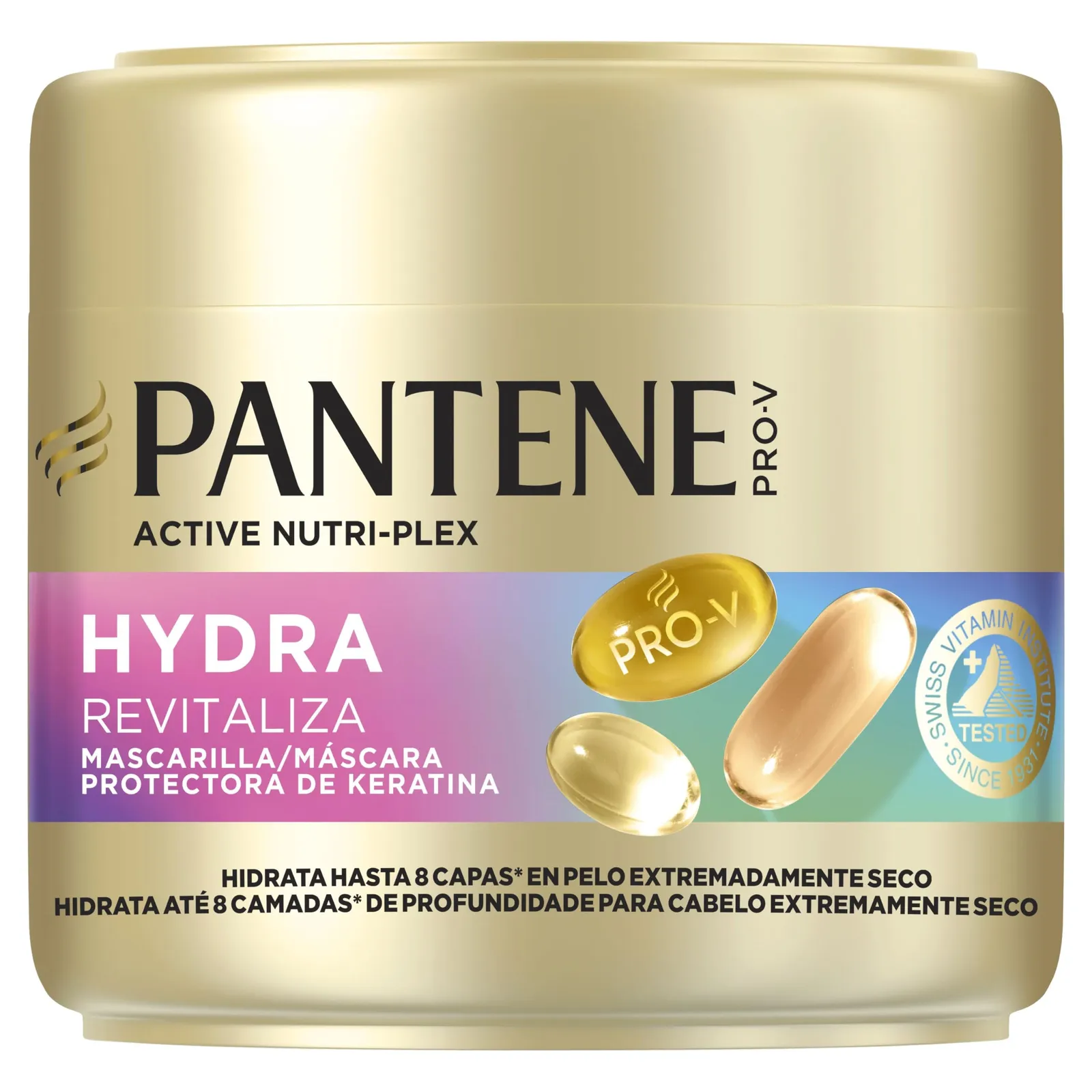 Pack 3x300ml Pantene Pro-V Hydra Revitaliza Mascarilla Protectora