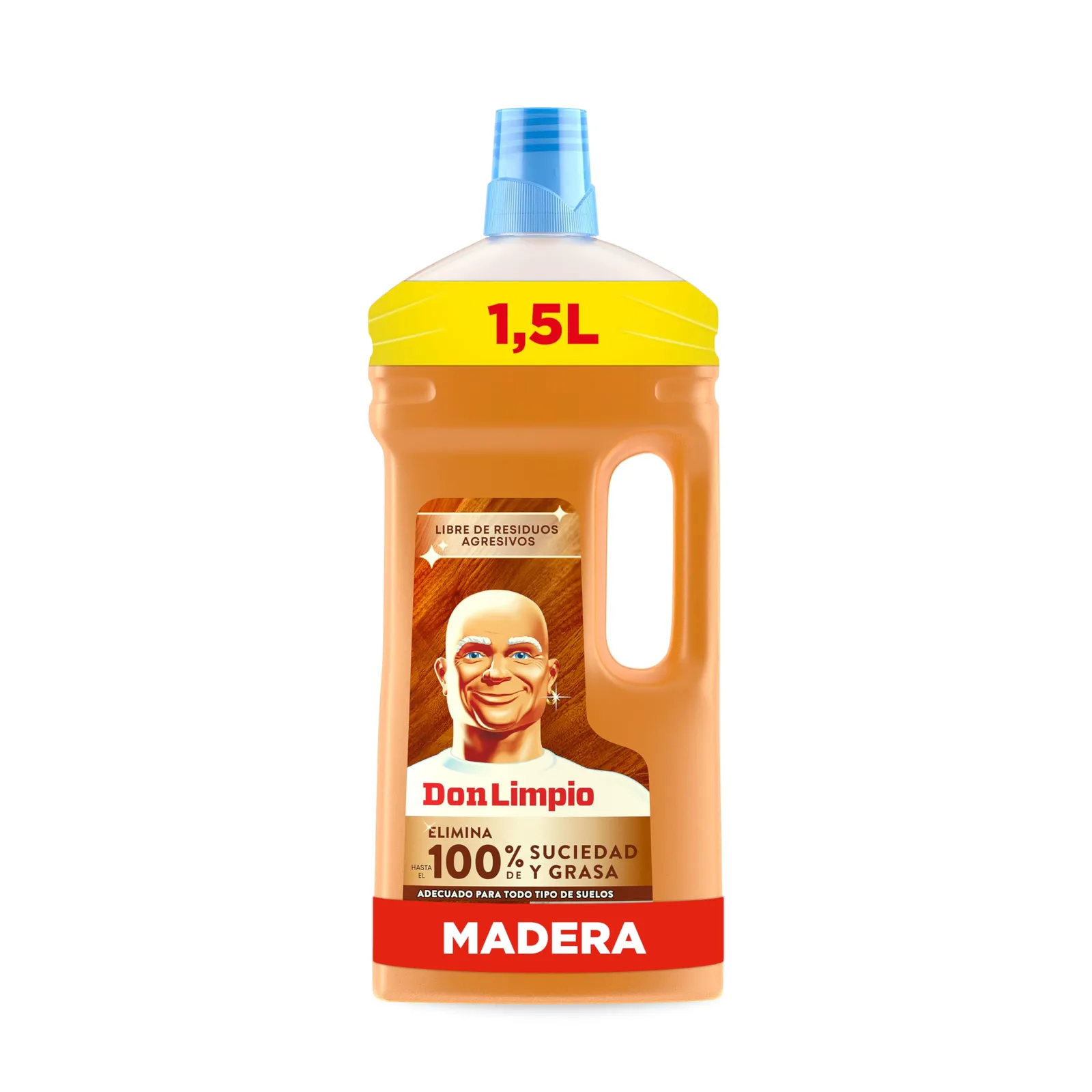 DON LIMPIO Fregasuelos Madera: Pack 4 x 1.5L