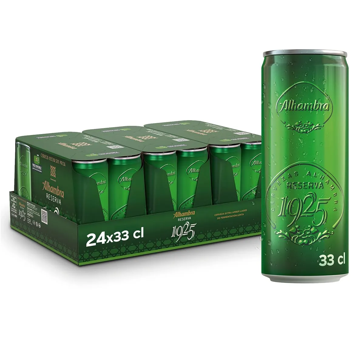 Pack 24 Latas Alhambra Reserva 1925 (33cl)