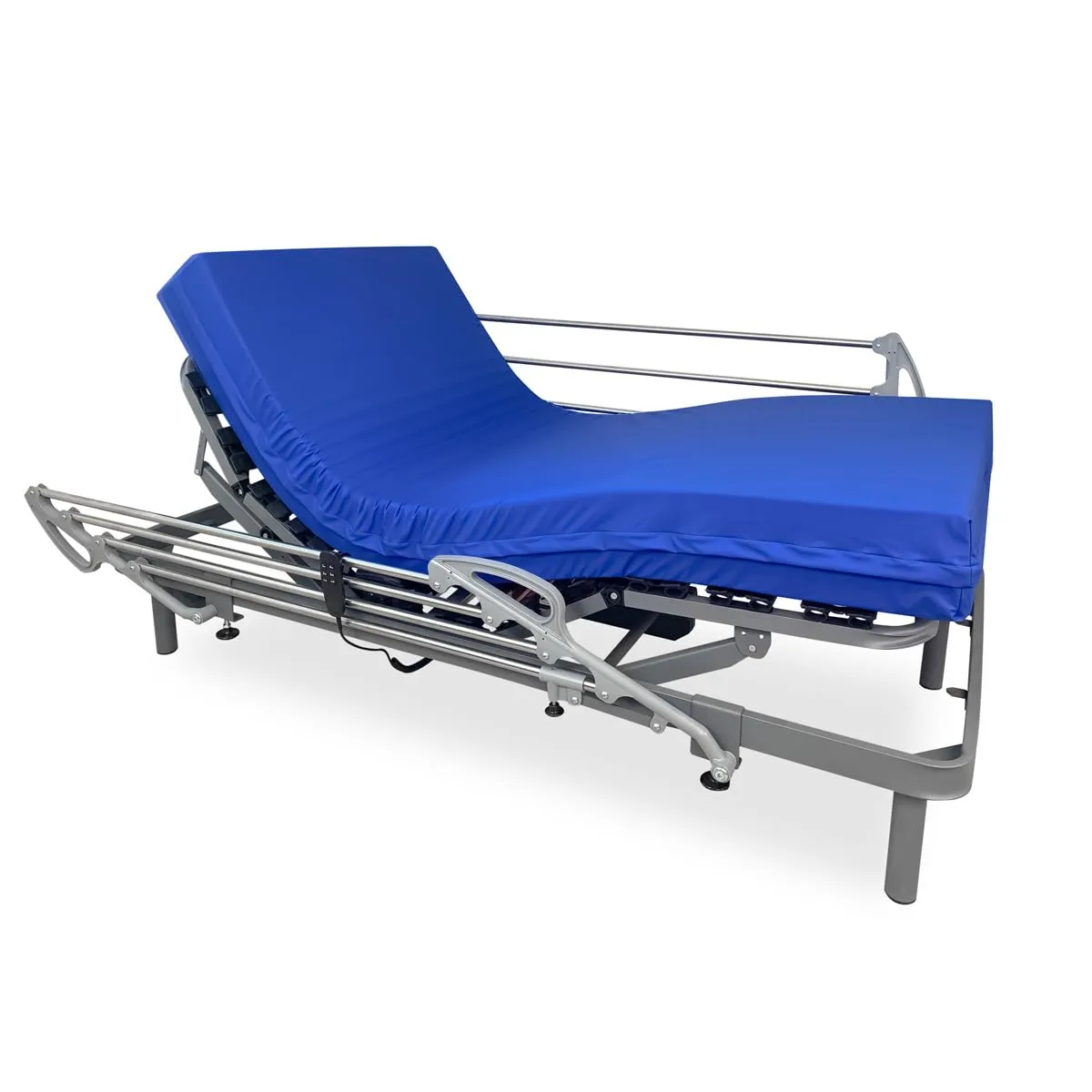 Cama Articulada Duérmete Online Ergomedic Pro 90x190 con Colchón y Barandillas