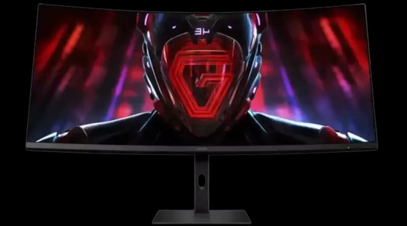 Monitor Xiaomi G34: 34" WQHD, Curvo 1500R, 180 Hz, 1 ms