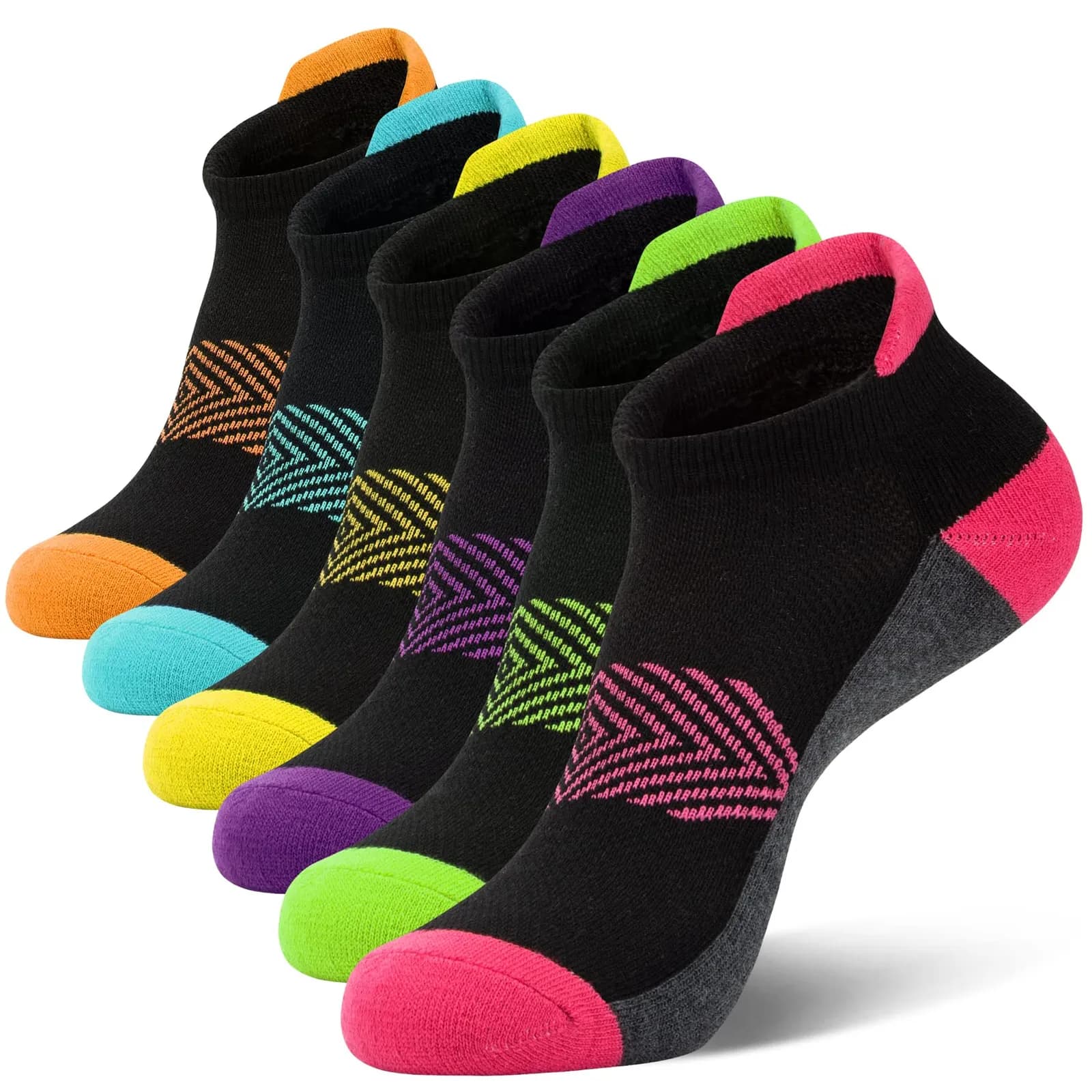 Pack 6 Pares Calcetines Deportivos Mujer
