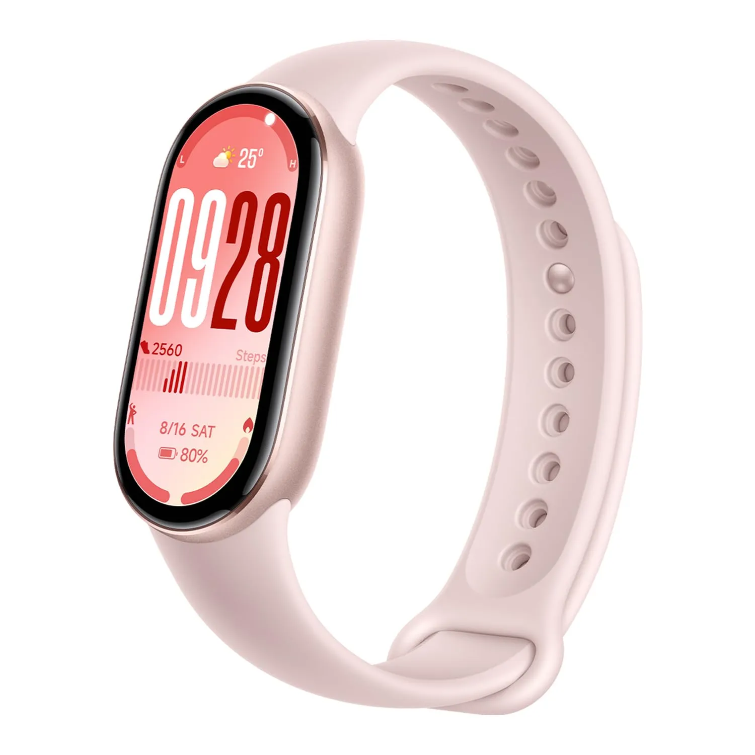 Xiaomi Smartband 10: Pulsera actividad 44mm AMOLED, 150+ deportes, salud, sueño, HyperOS 2.0, 5ATM, rosa