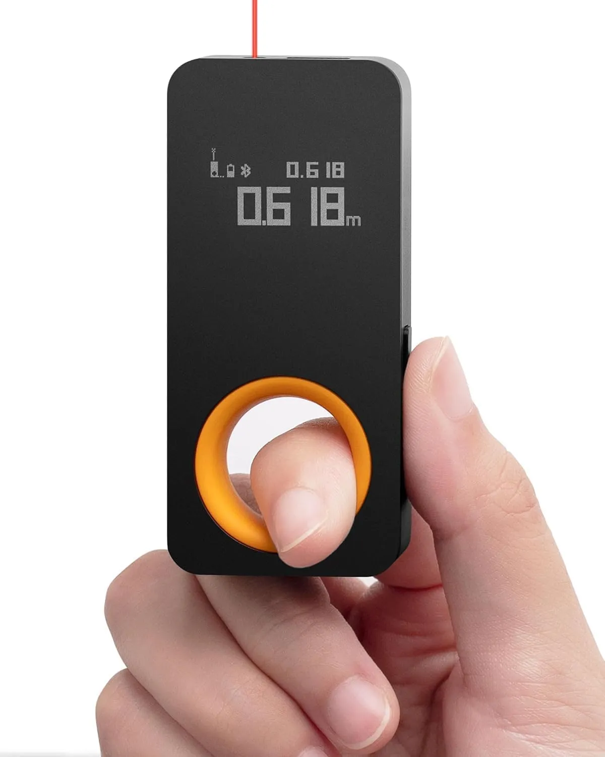 Medidor Láser Hoto 30m OLED Bluetooth USB-C