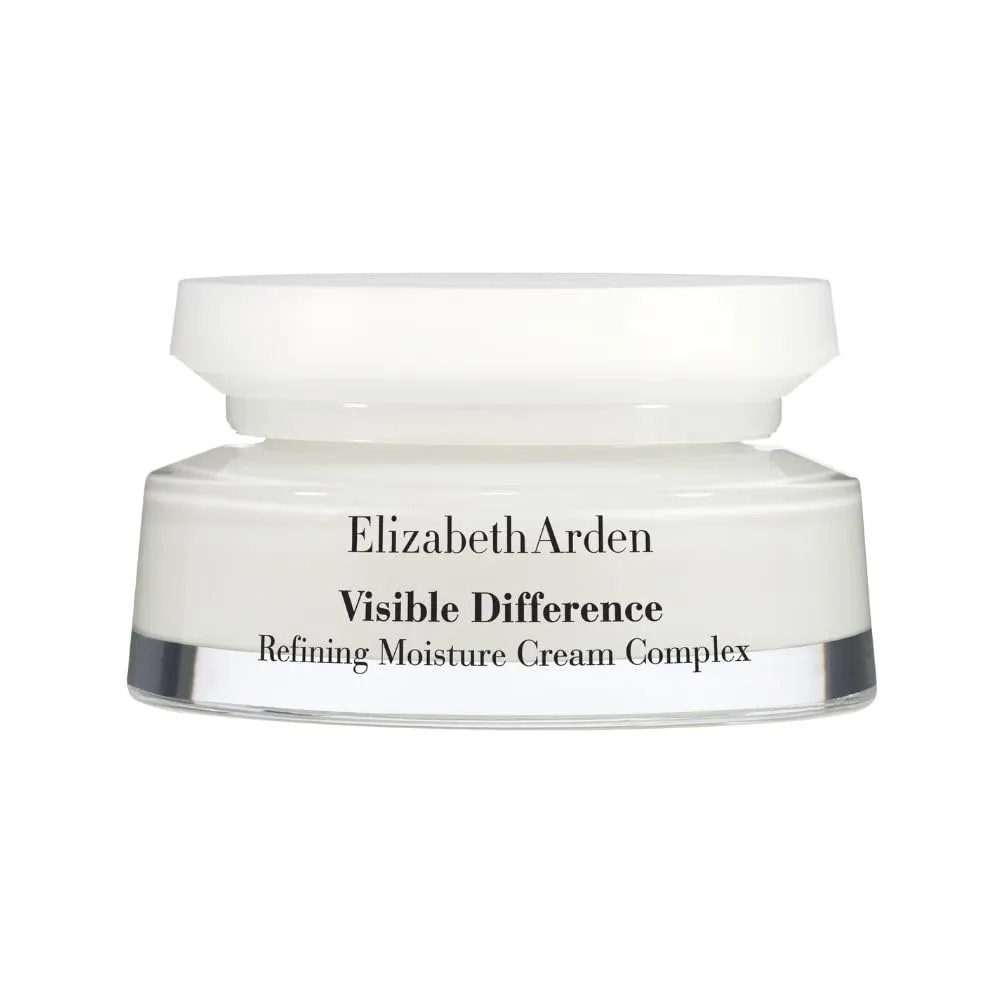 Elizabeth Arden Visible Difference: Crema Hidratante Facial con Escualano, 75ml