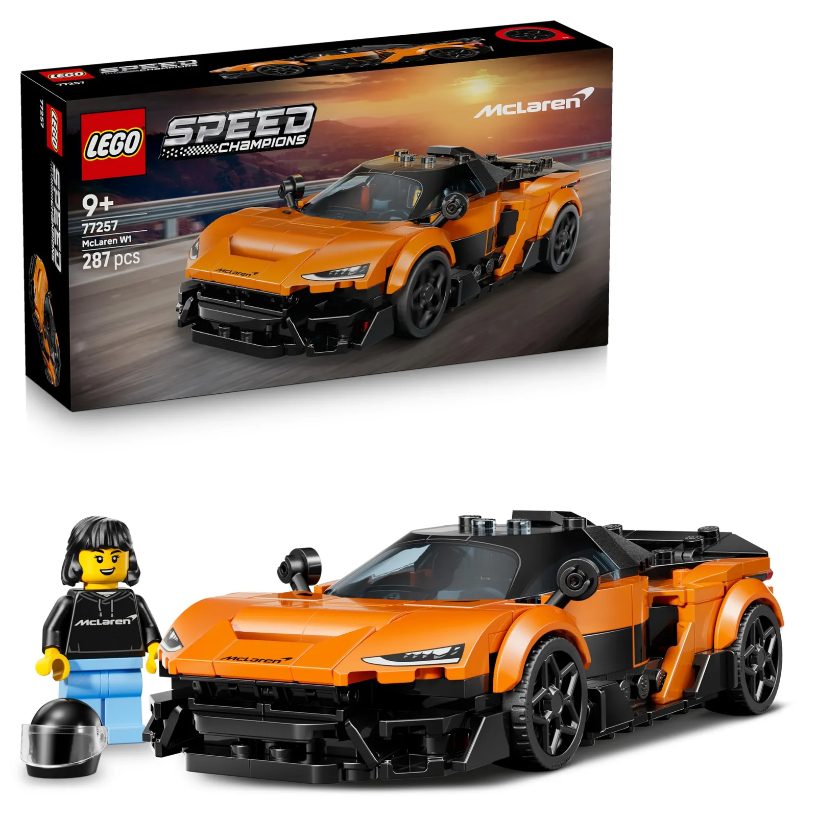 LEGO Speed Champions McLaren W1 (77257) - Coche de Construcción
