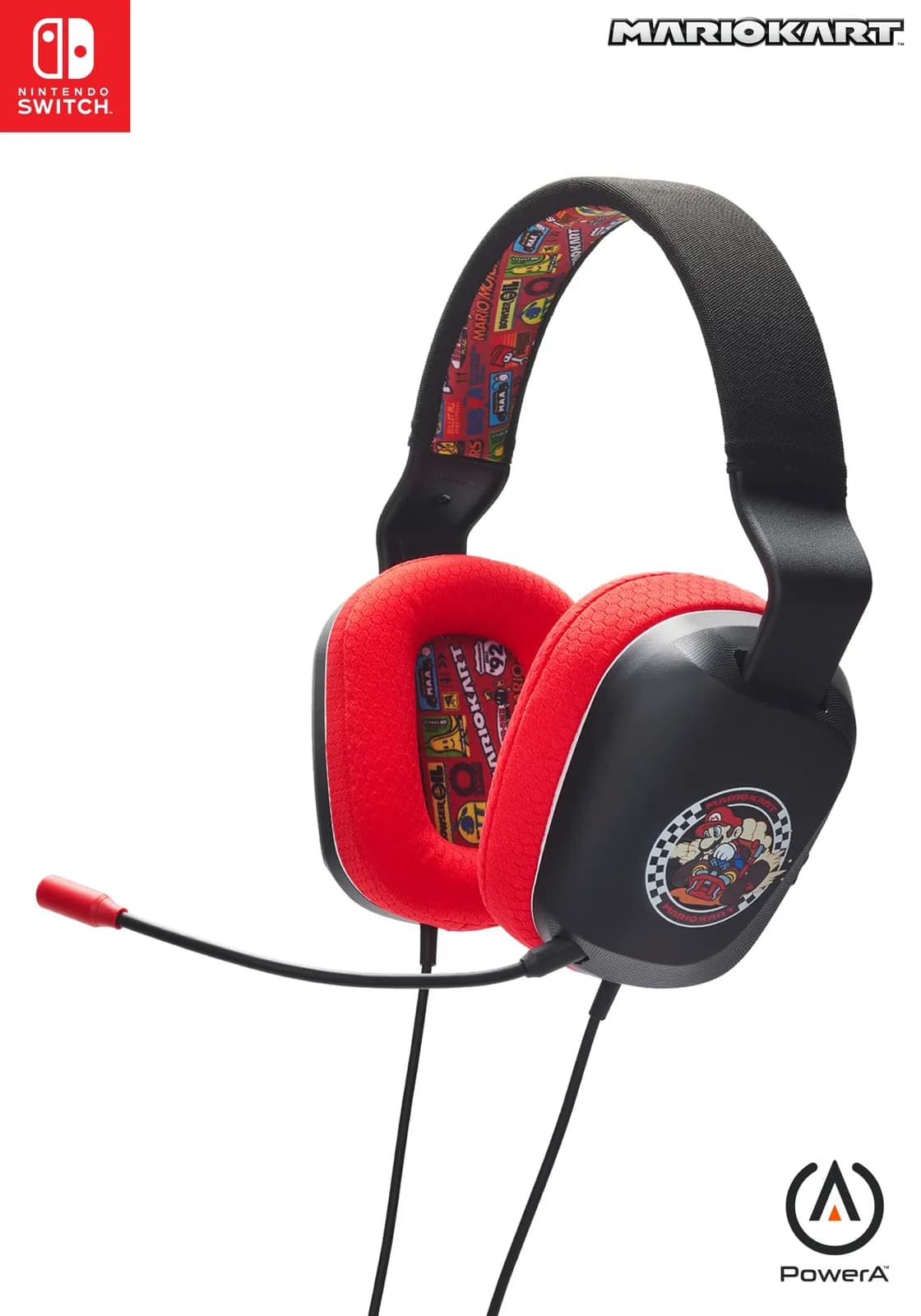 Auriculares Estéreo con Cable para Nintendo Switch - Mario Kart Rivals