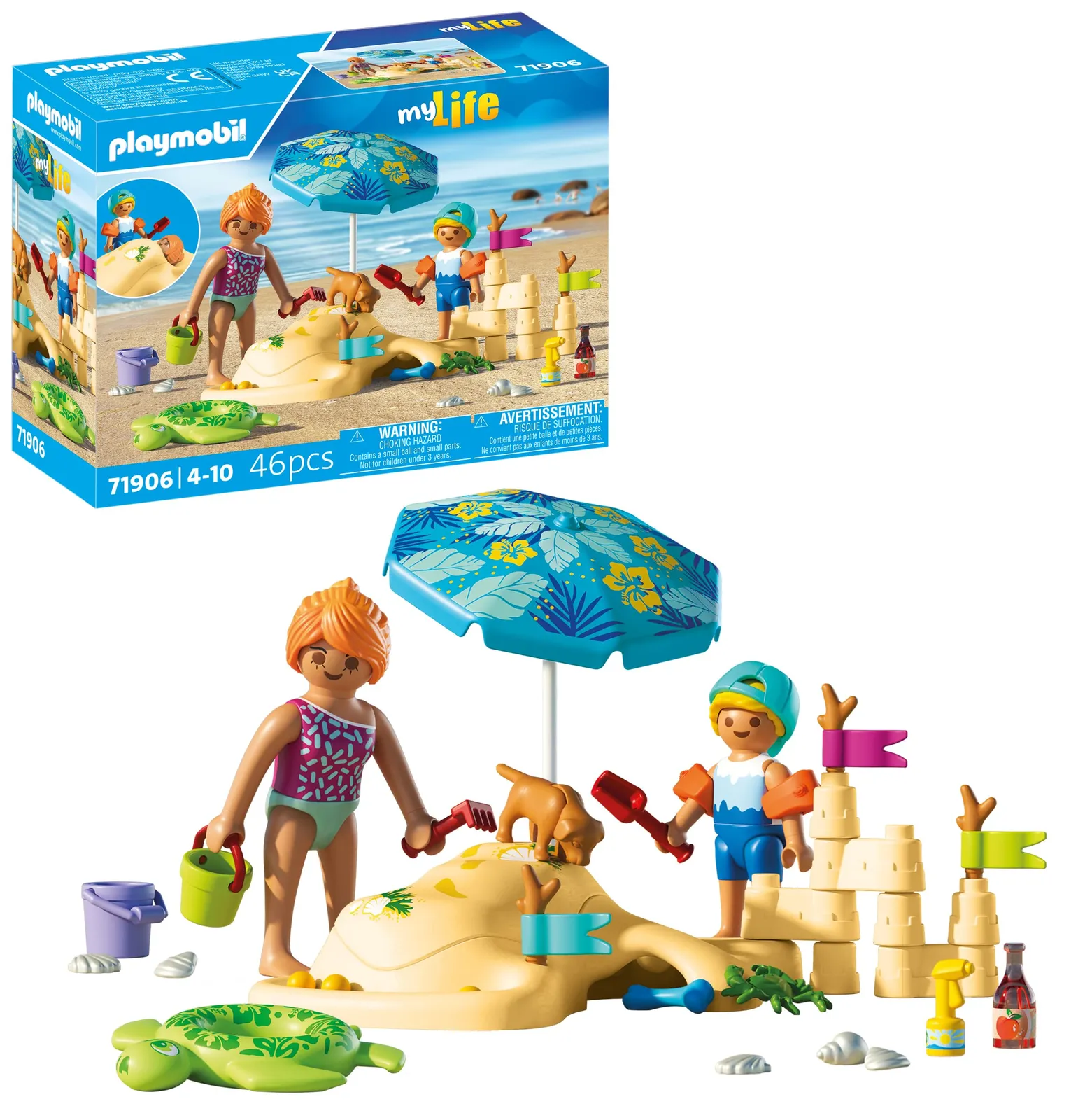 Playmobil 71906: Set de Diversión Familiar en la Playa