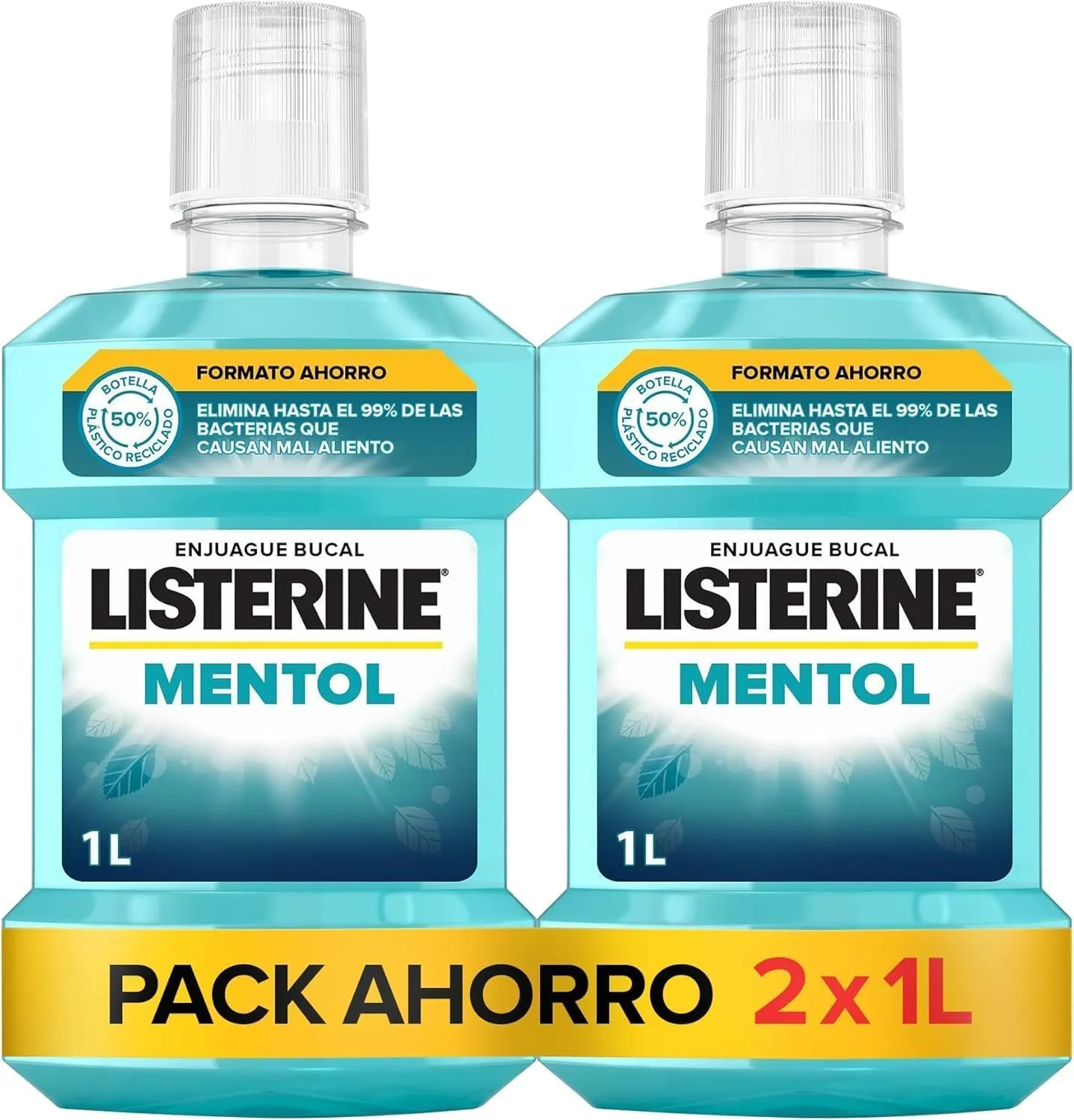 Listerine Mentol Pack 2 x 1 L