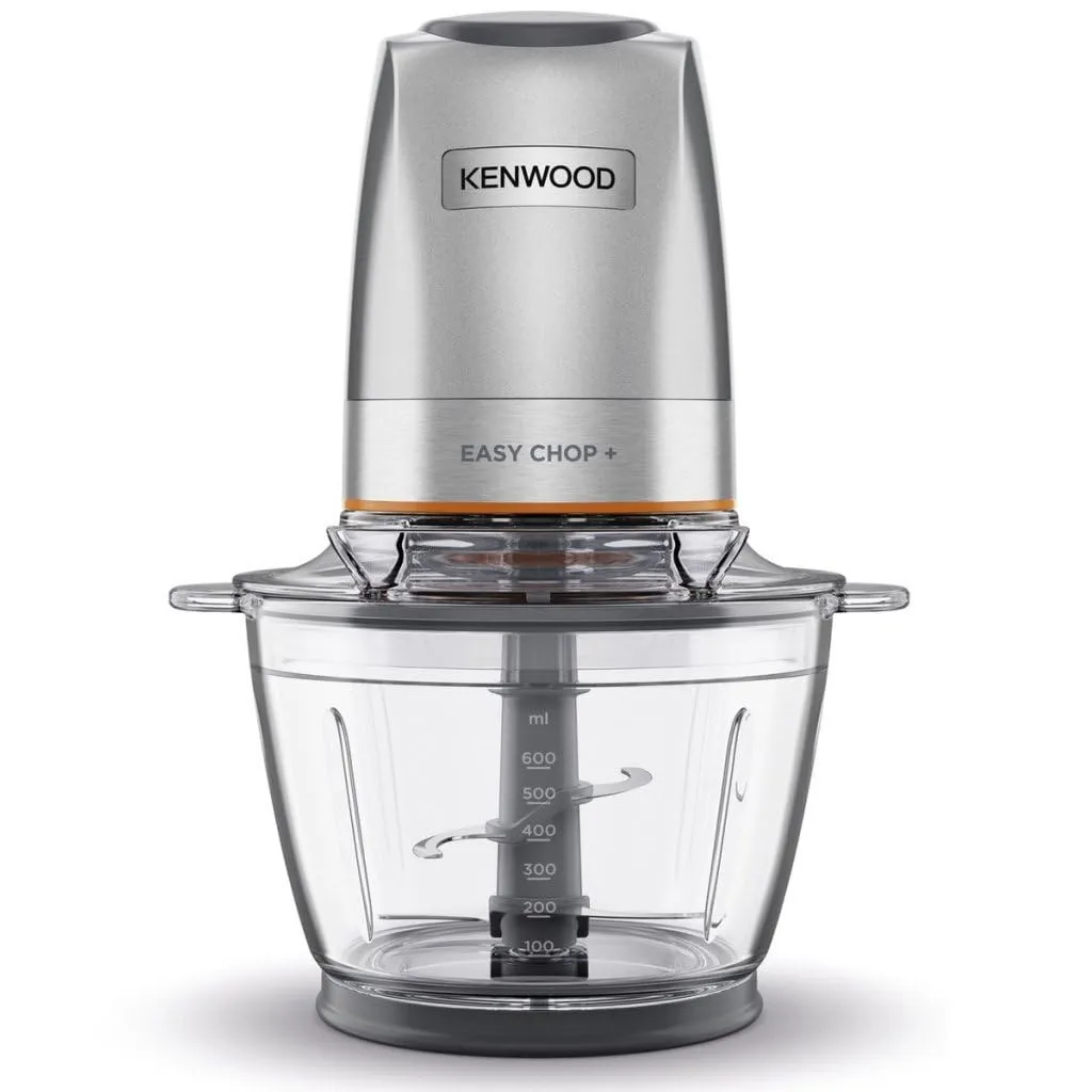 Picadora Kenwood EasyChop+ CHP62.400SI: 500W, 600ml, 4 cuchillas