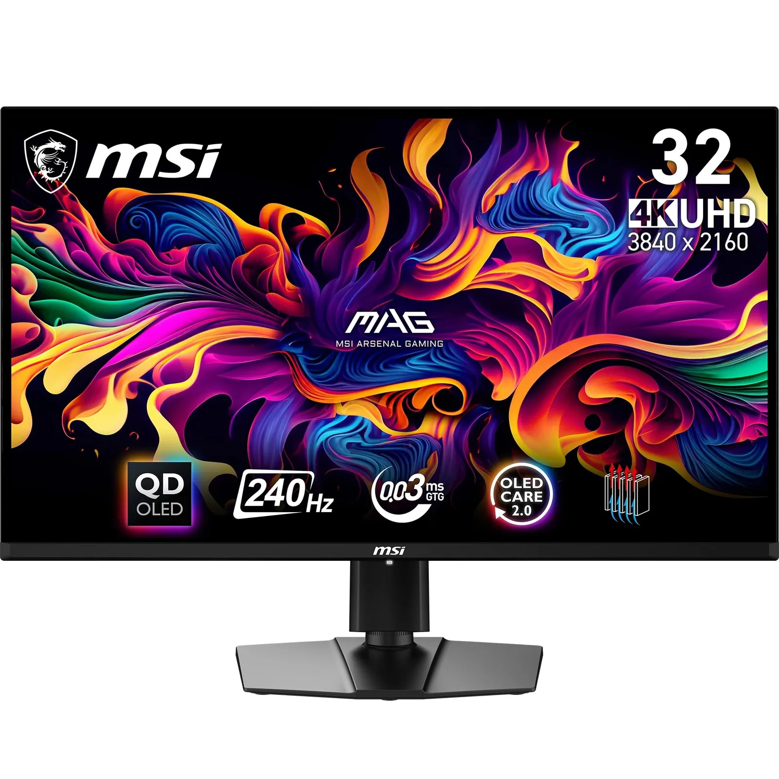Monitor MSI MAG 321UPX 31,5" 4K QD-OLED 240Hz