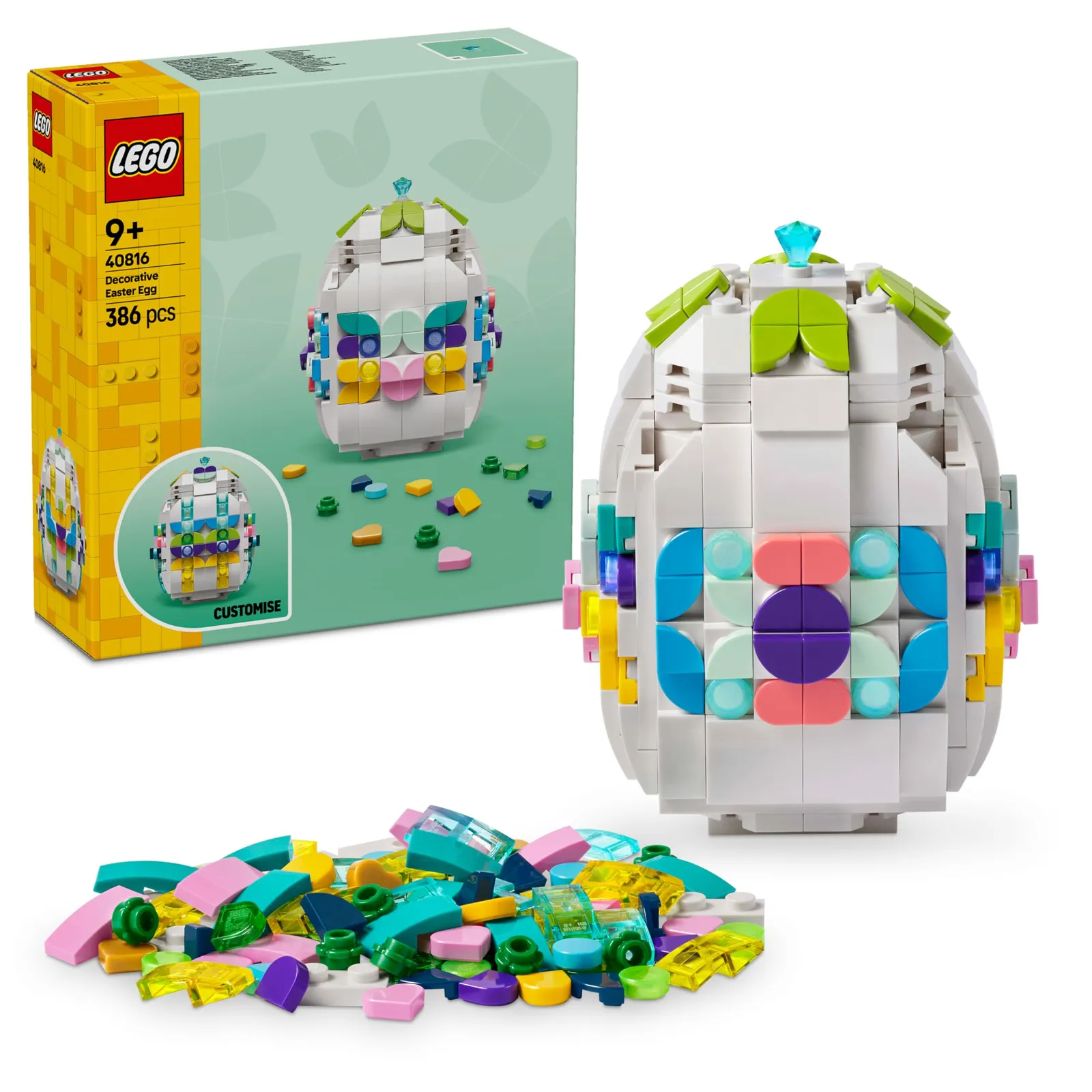 Lego Huevo de Pascua Decorativo 40816 - 386 Piezas