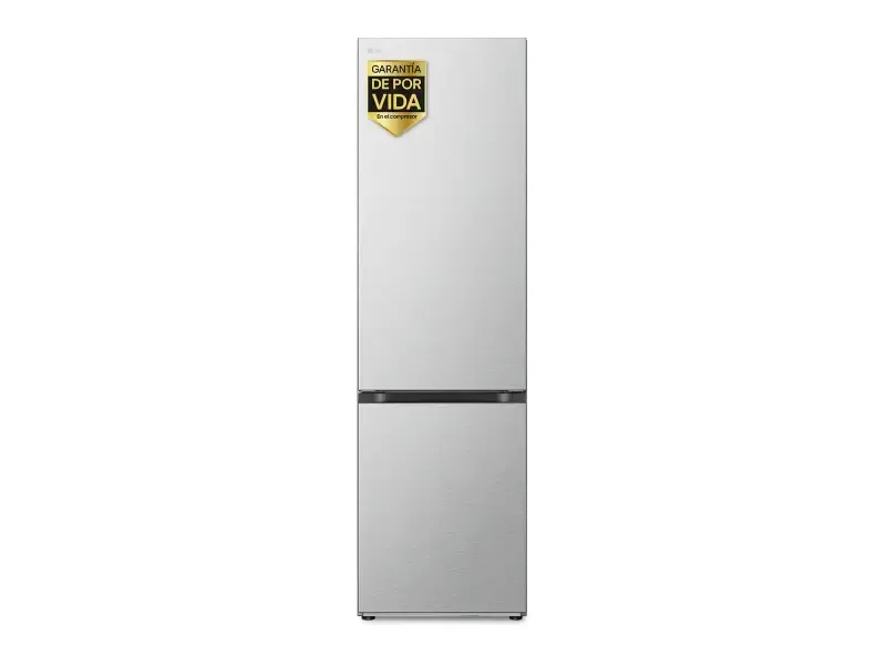 Frigorifico combi LG Total No Frost 387L, acero antihuellas