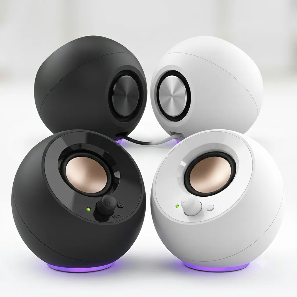 Creative Pebble SE: Altavoces 2.0 para PC con USB-C, RGB y 4.4W RMS