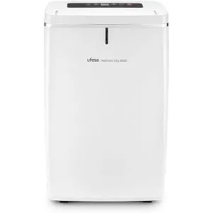 Deshumidificador Ufesa Wellness Dry 4000, 16L/día, hasta 30m²
