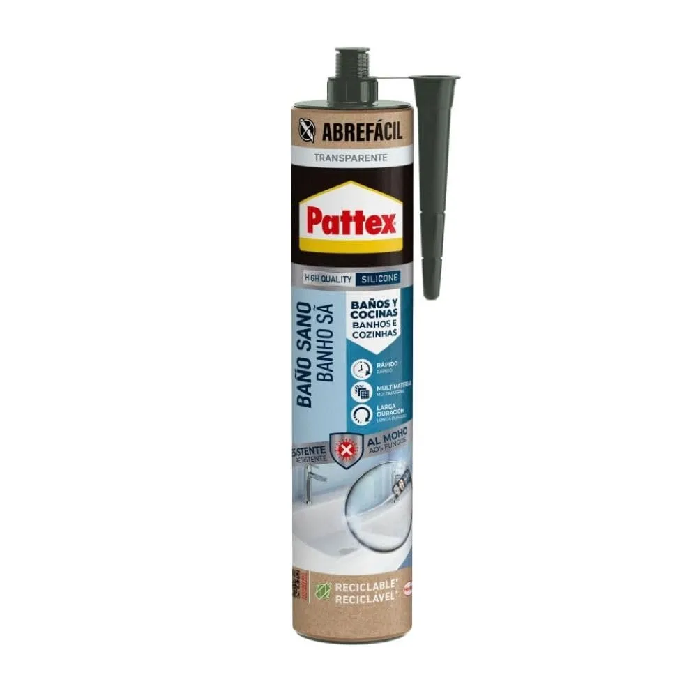 Silicona Baños y Cocinas Henkel 280gr Transparente