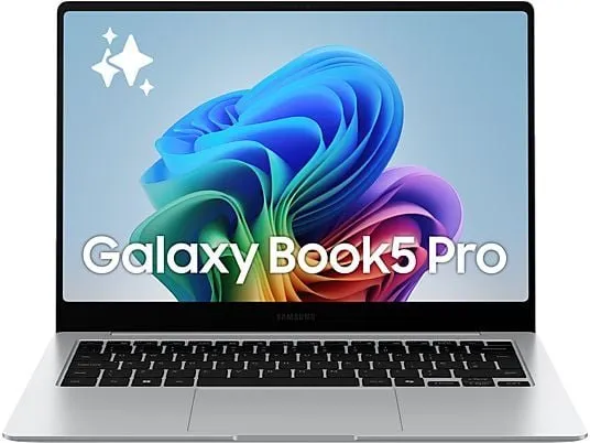 Samsung Galaxy Book5 Pro 14" WQXGA+ Táctil: Intel Core Ultra 5, 16GB RAM, 1TB SSD, Arc GPU, W11H
