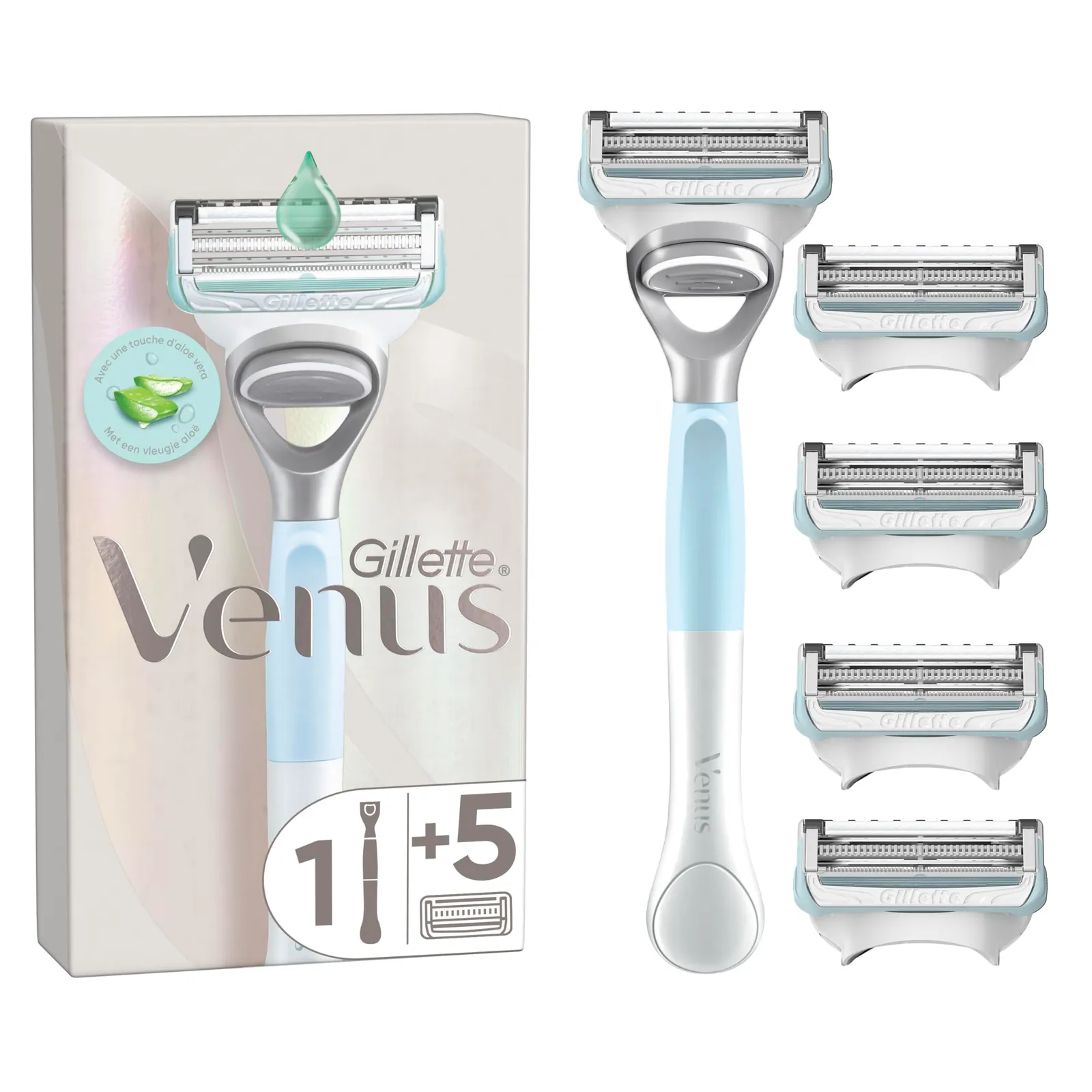 Gillette Venus Maquinilla Depilación Íntima + 5 Recambios