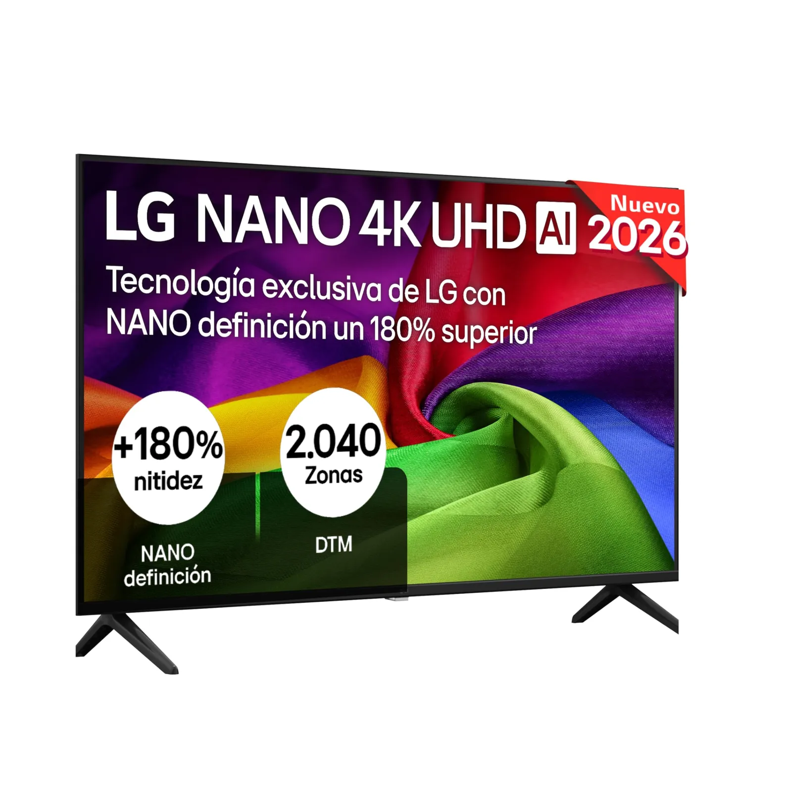 Smart TV LG 43 Pulgadas Nano 4K UHD con IA