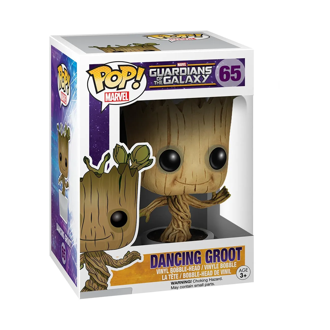 Figura Funko Pop Marvel Dancing Groot Guardians of The Galaxy Coleccionable