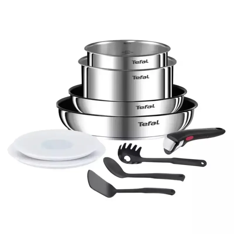 Set de Cocina Tefal Ingenio 10 Piezas con Mango Extraíble