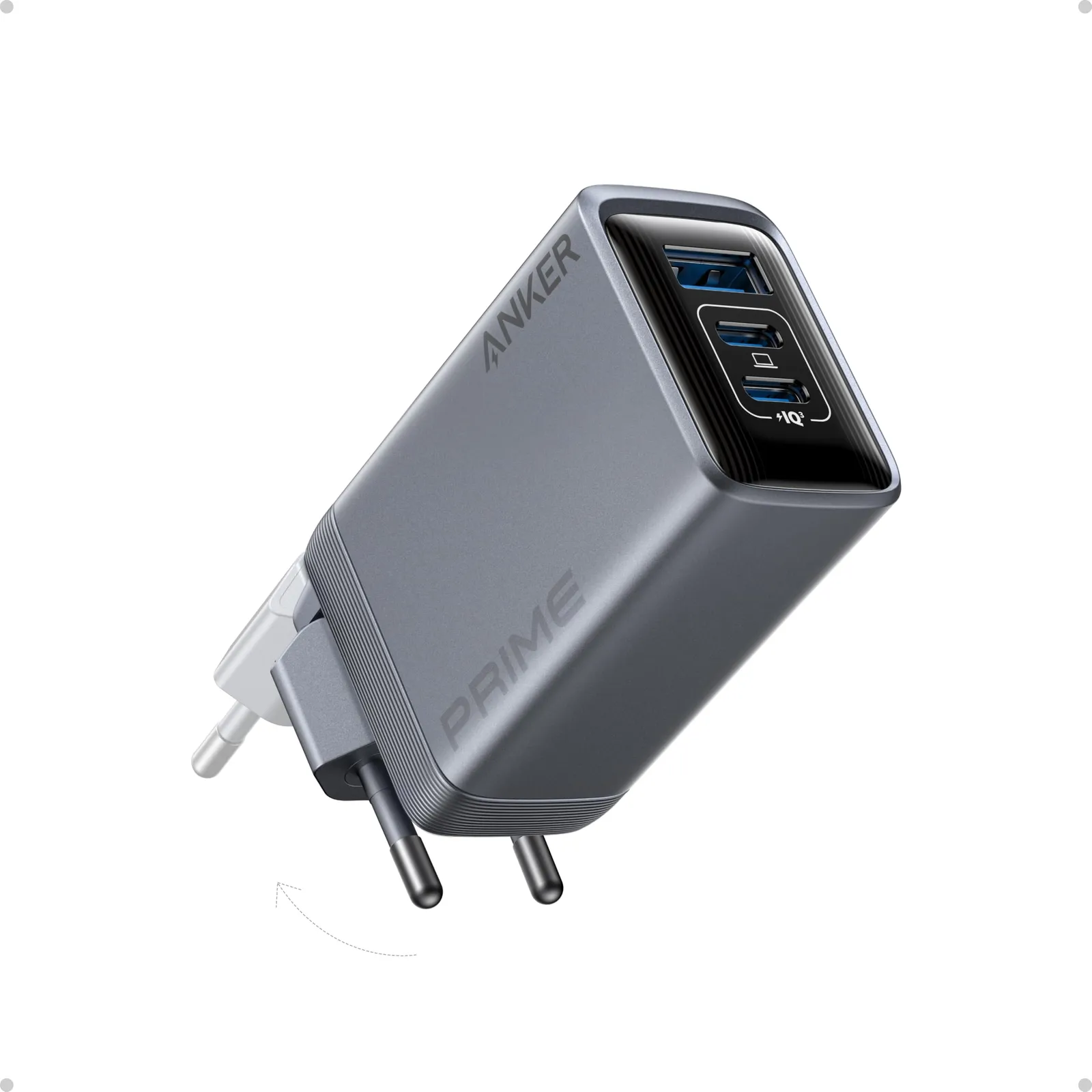Cargador Anker Prime USB C 100W 3 Puertos GaN