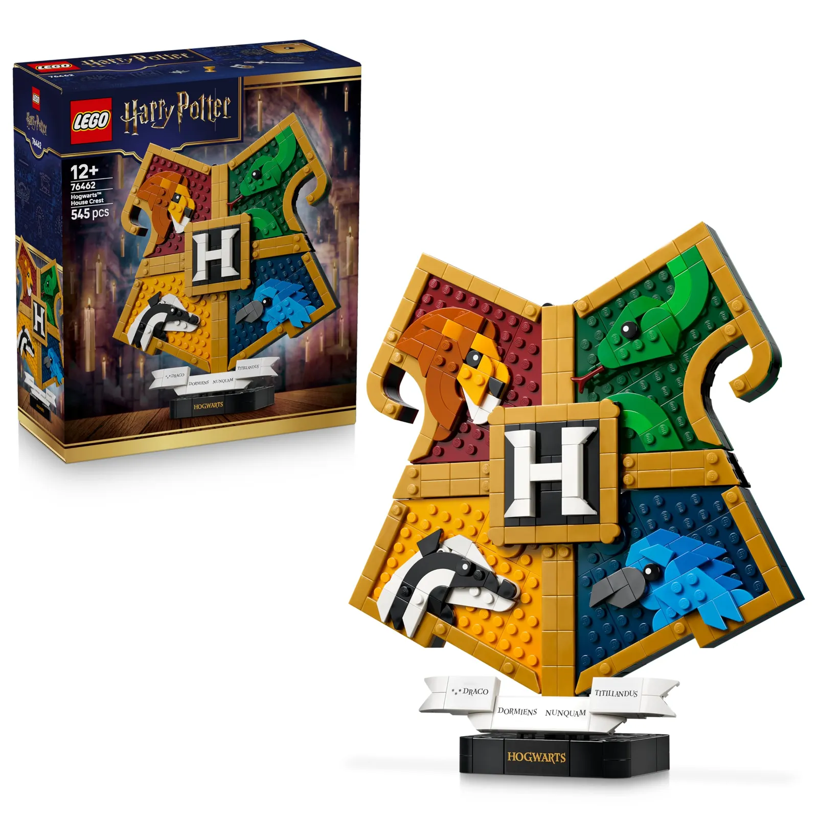 LEGO Harry Potter Escudo Hogwarts - Maqueta 3D Decorativa