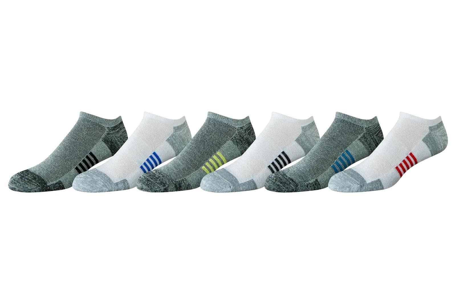 Pack 6 Pares Calcetines Deportivos Hombre Algodón Transpirable
